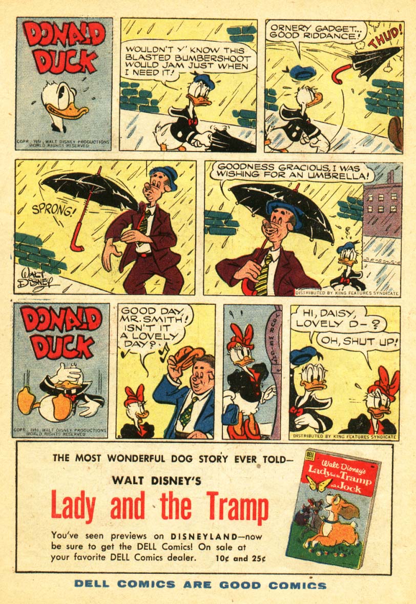 Read online Walt Disney's Comics and Stories comic -  Issue #176 - 34