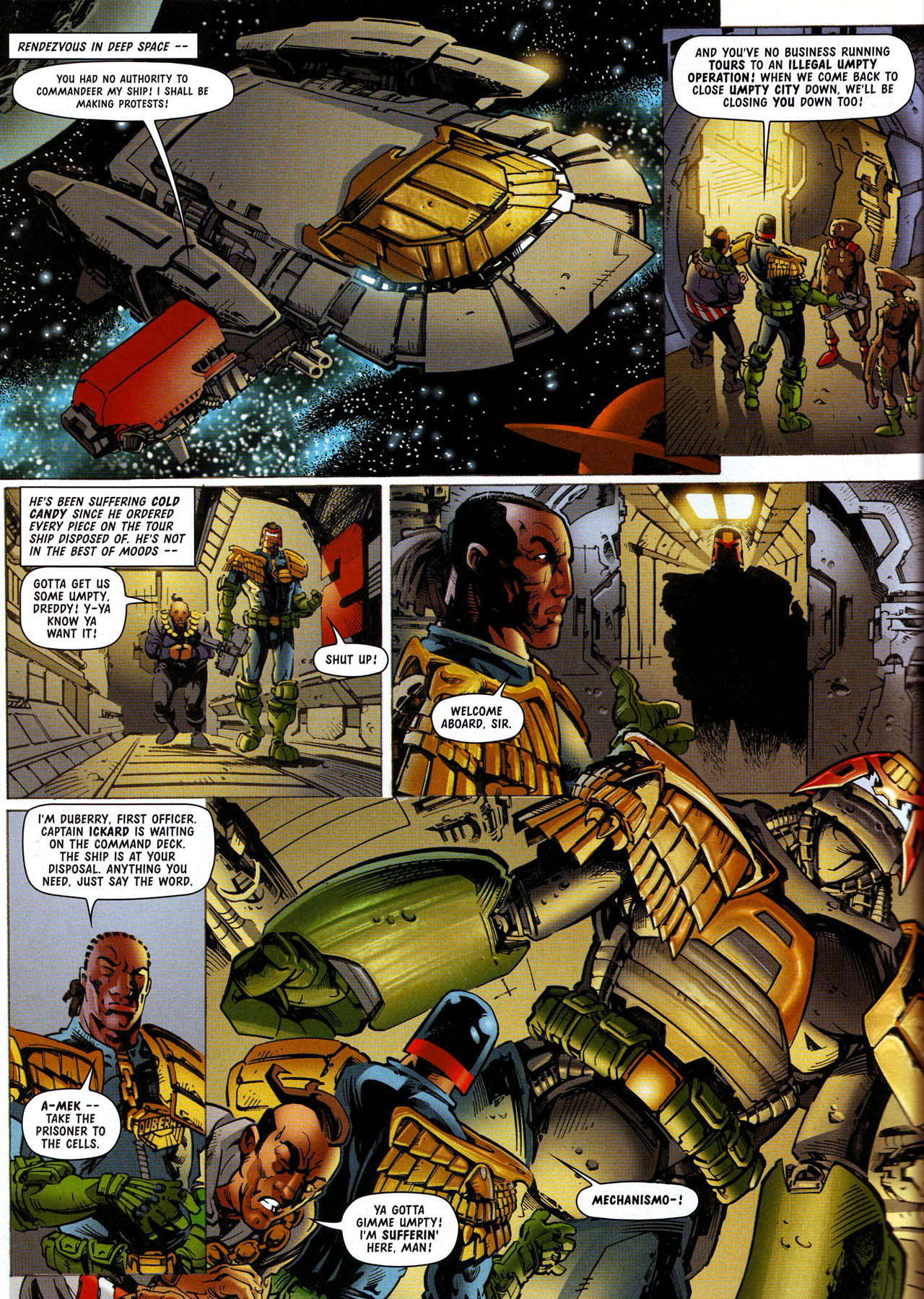 Read online Judge Dredd Megazine (vol. 3) comic -  Issue #67 - 8