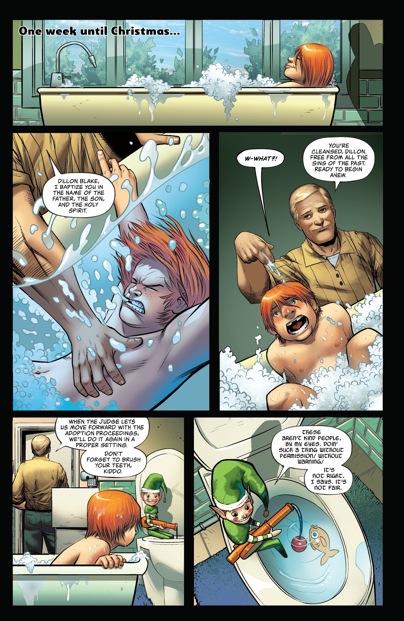 Read online Grimm Fairy Tales 2018 Holiday Special comic -  Issue # Full - 10