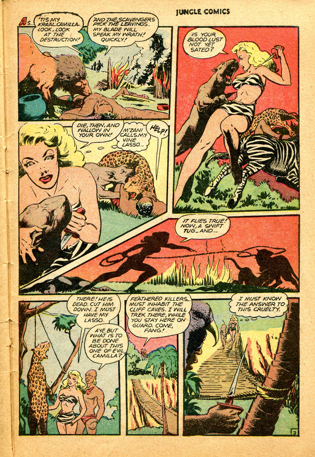 Read online Jungle Comics comic -  Issue #89 - 45