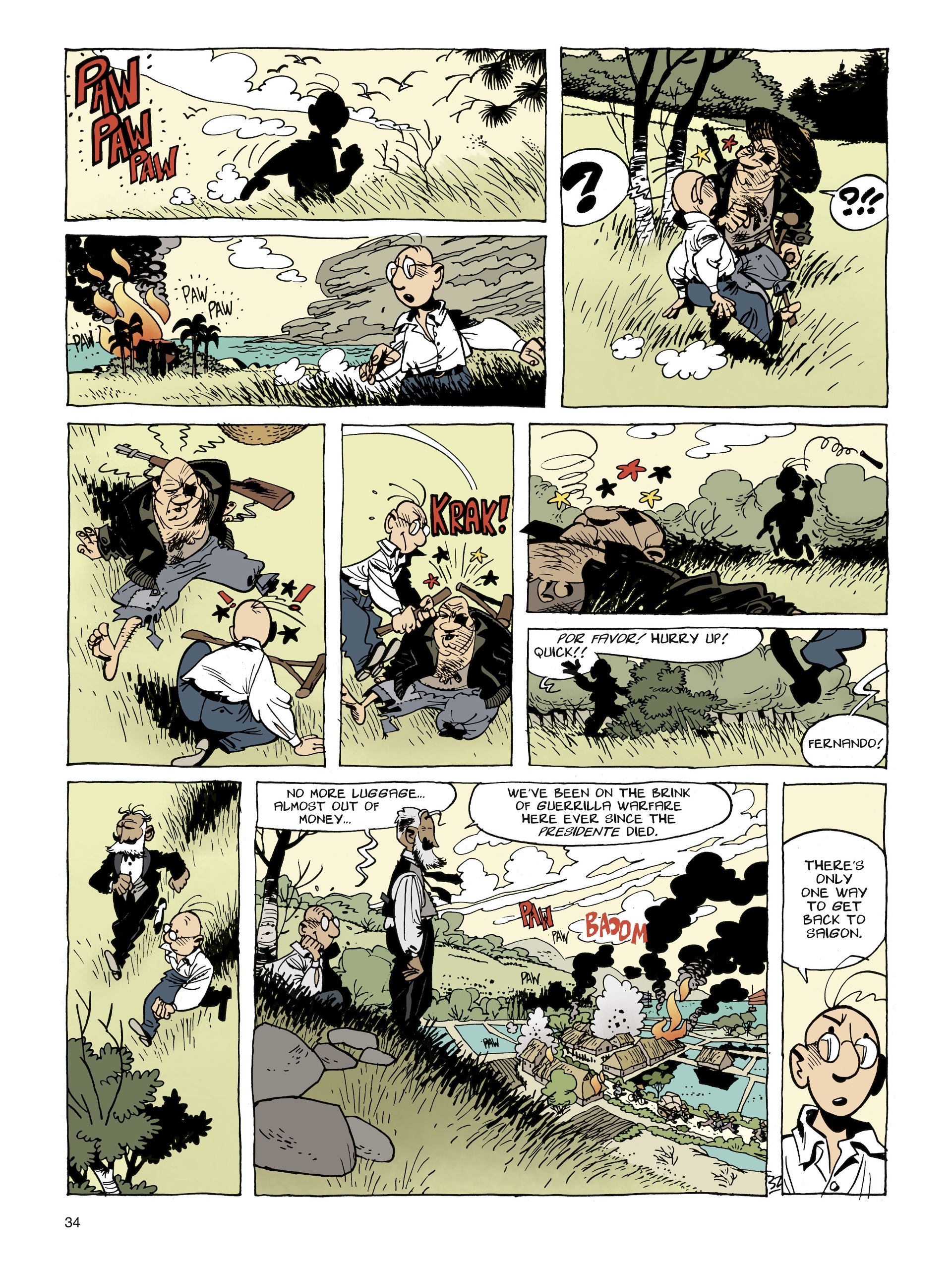 Read online Theodore Poussin comic -  Issue #1 - 34