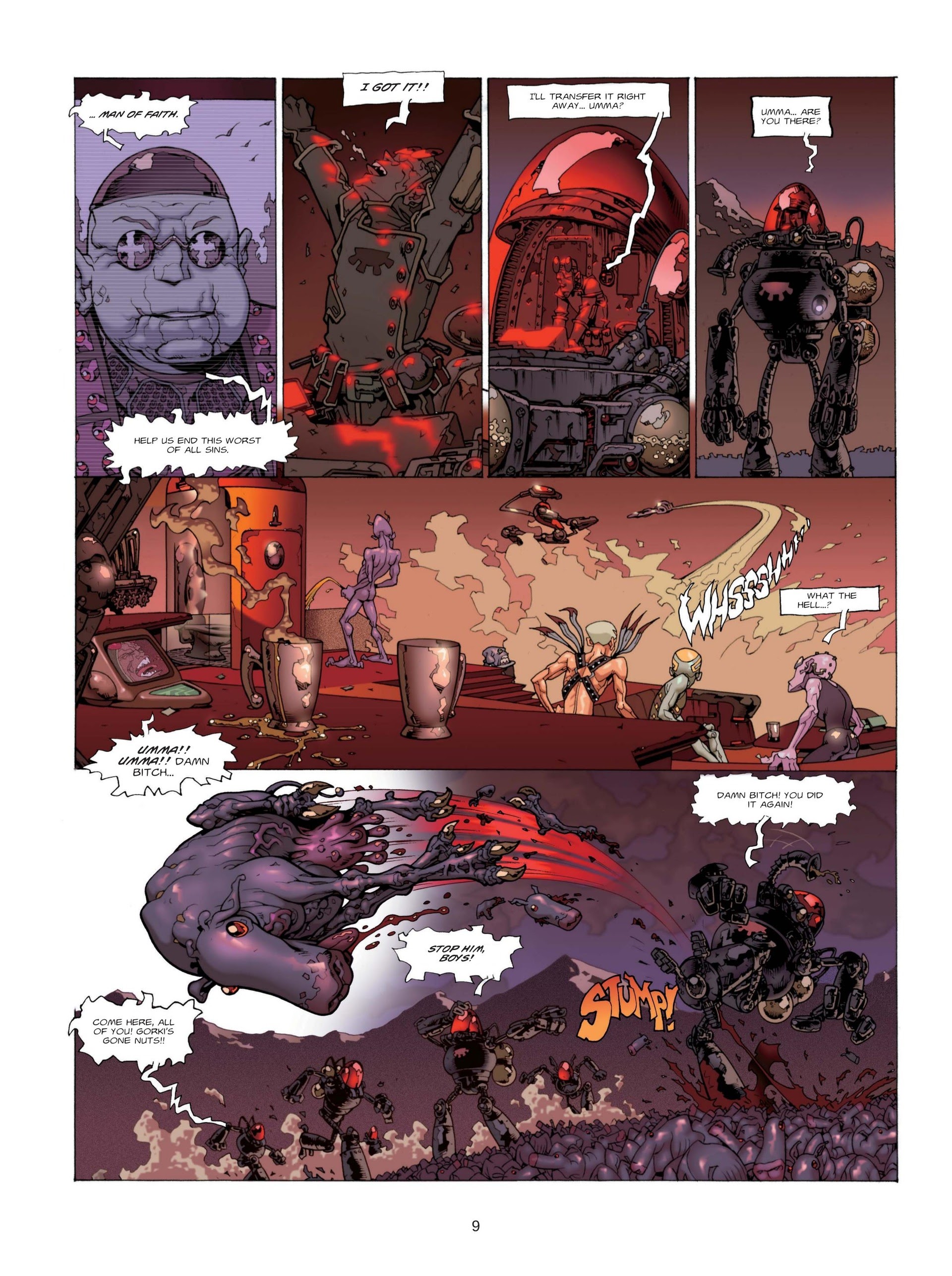 Read online Genetic Grunge comic -  Issue #1 - 11