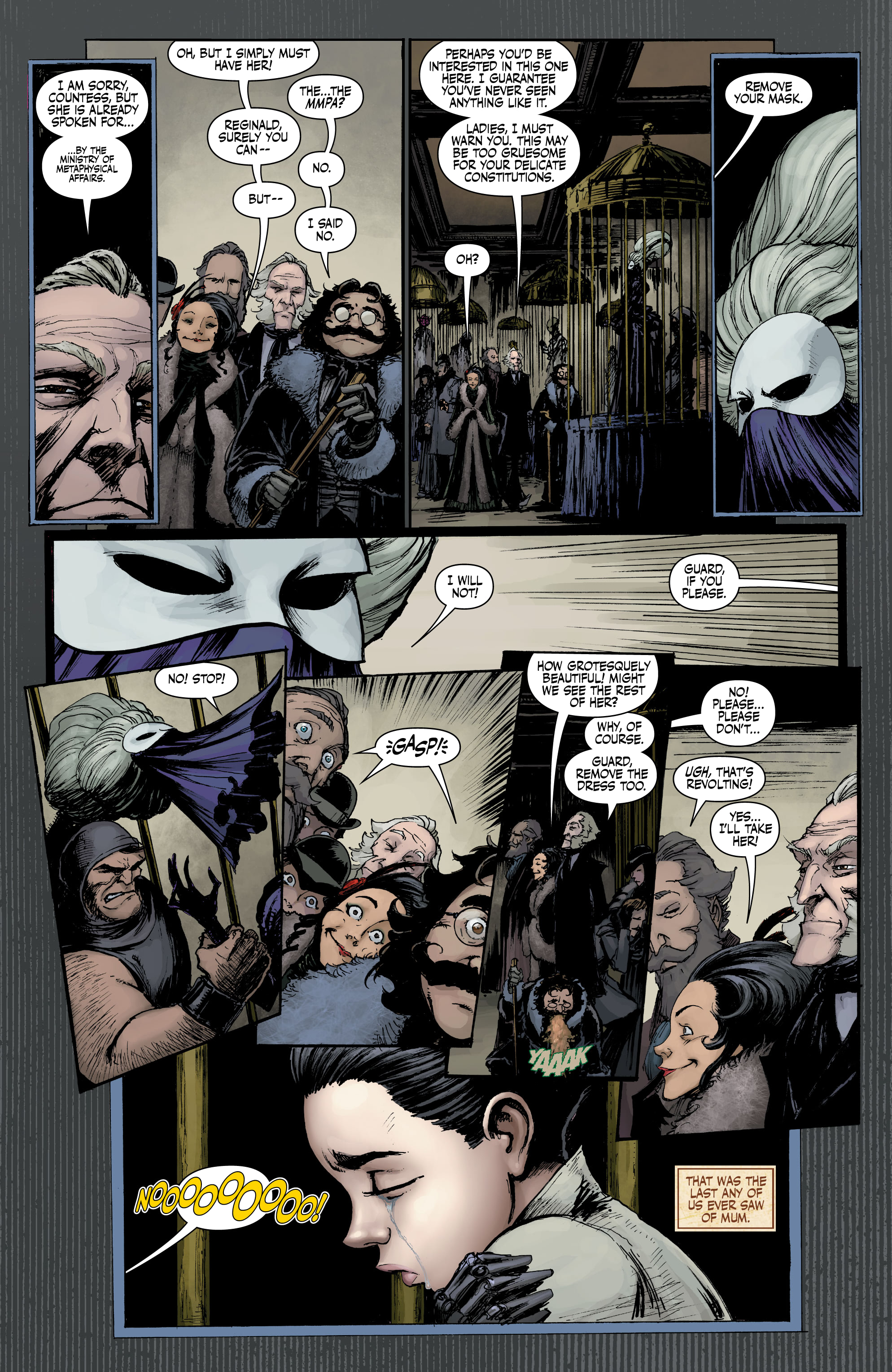 Read online Lady Mechanika: The Monster of The Ministry of Hell comic -  Issue #3 - 8