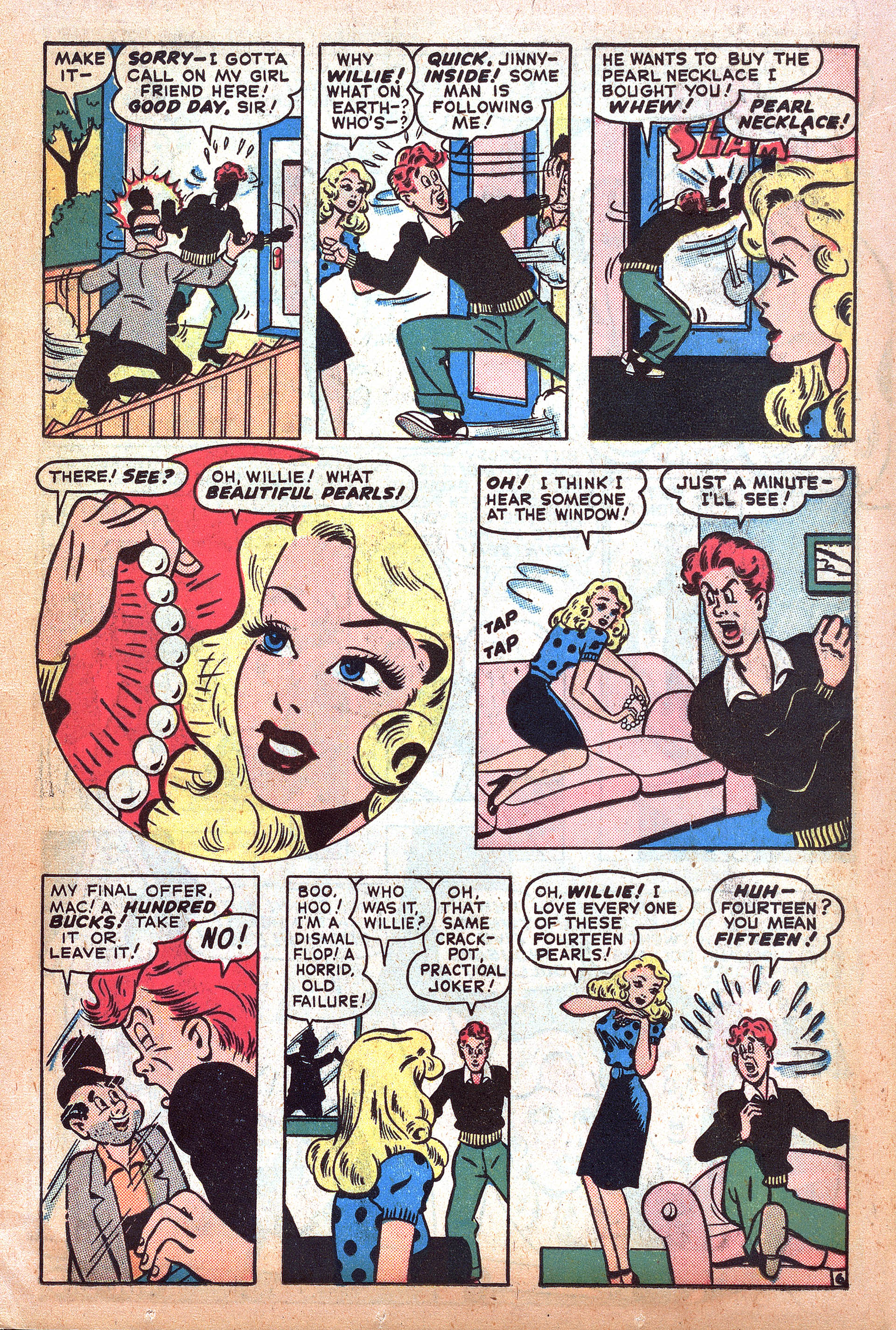 Read online Willie Comics (1946) comic -  Issue #10 - 15