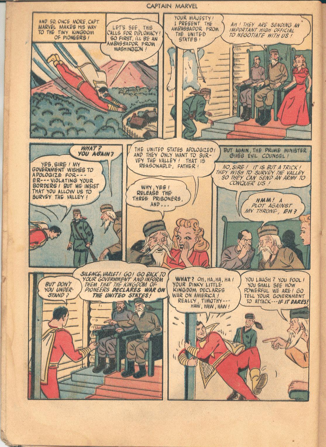 Read online Captain Marvel Adventures comic -  Issue #57 - 32