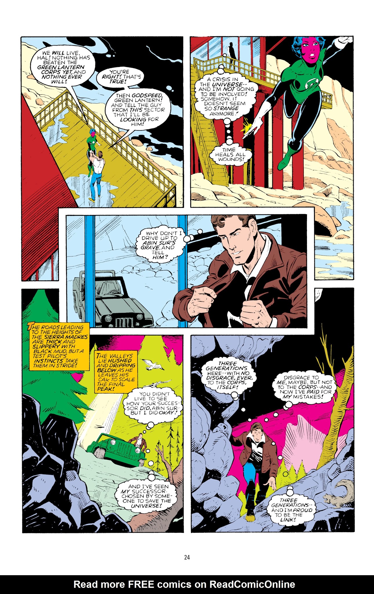 Read online Green Lantern: Sector 2814 comic -  Issue # TPB 3 - 24