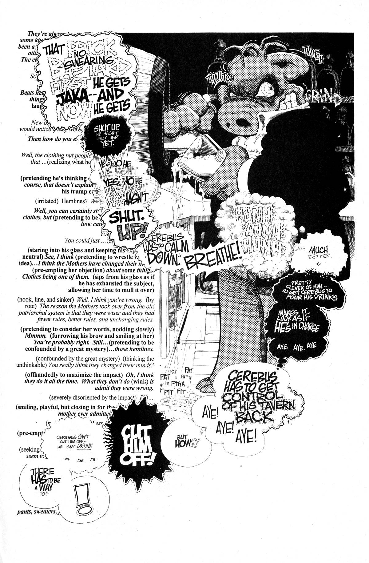 Read online Cerebus comic -  Issue #223 - 14