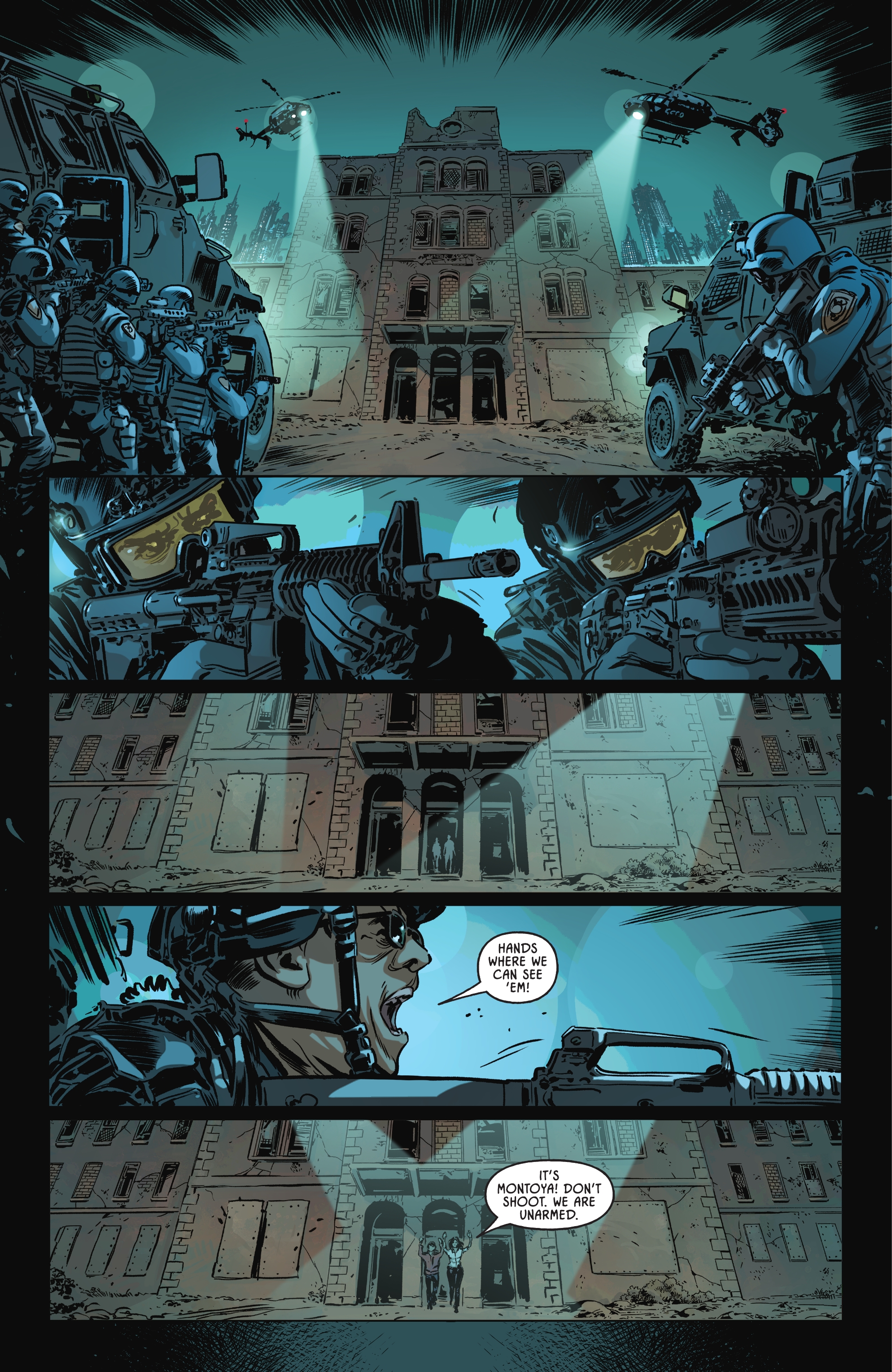 Read online GCPD: The Blue Wall comic -  Issue #6 - 23