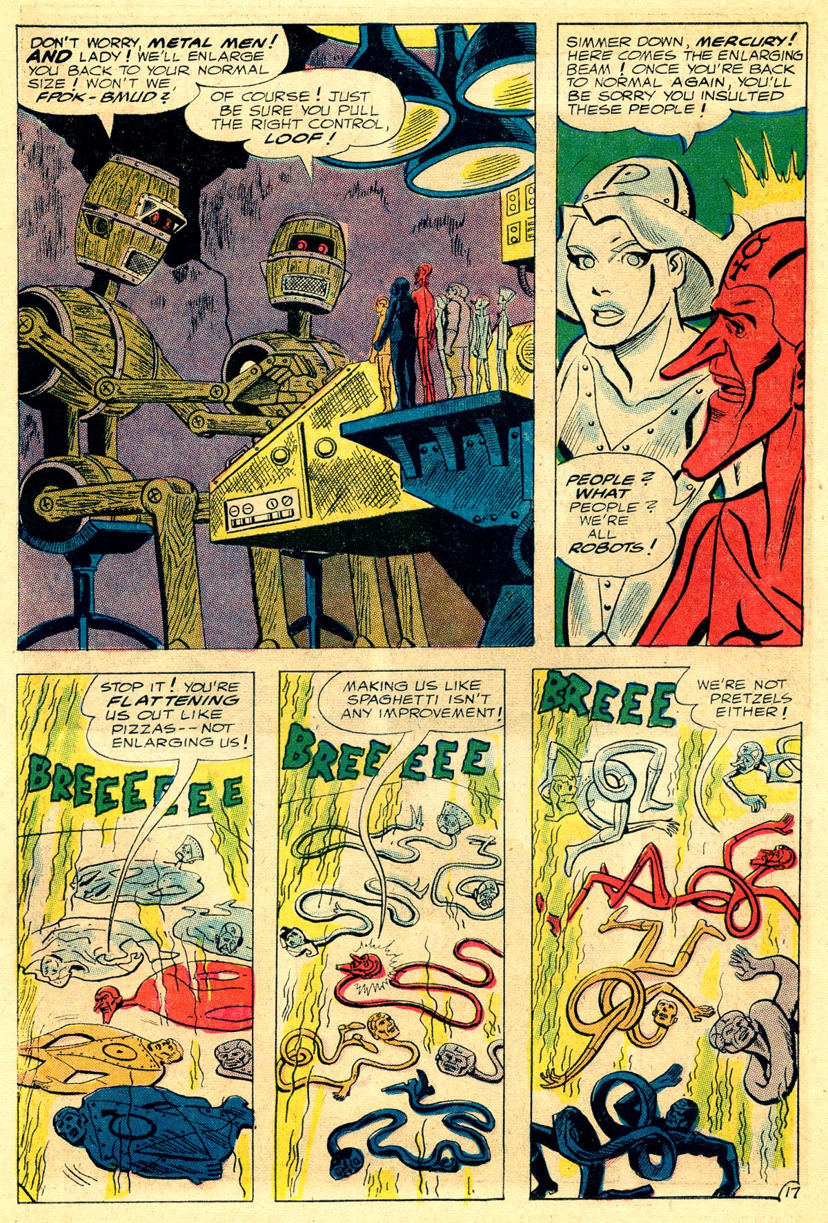 Read online Metal Men (1963) comic -  Issue #16 - 22