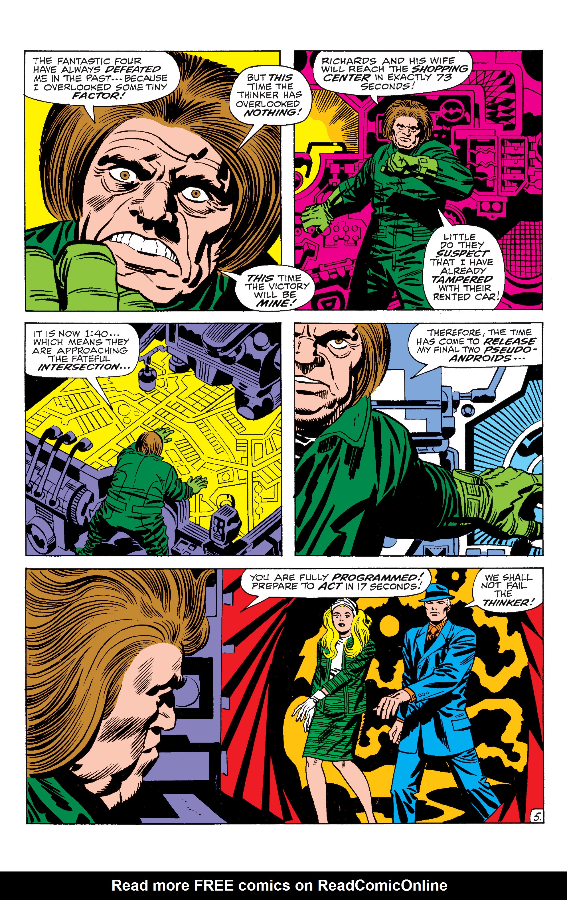 Read online Marvel Masterworks: The Fantastic Four comic -  Issue # TPB 10 (Part 1) - 55