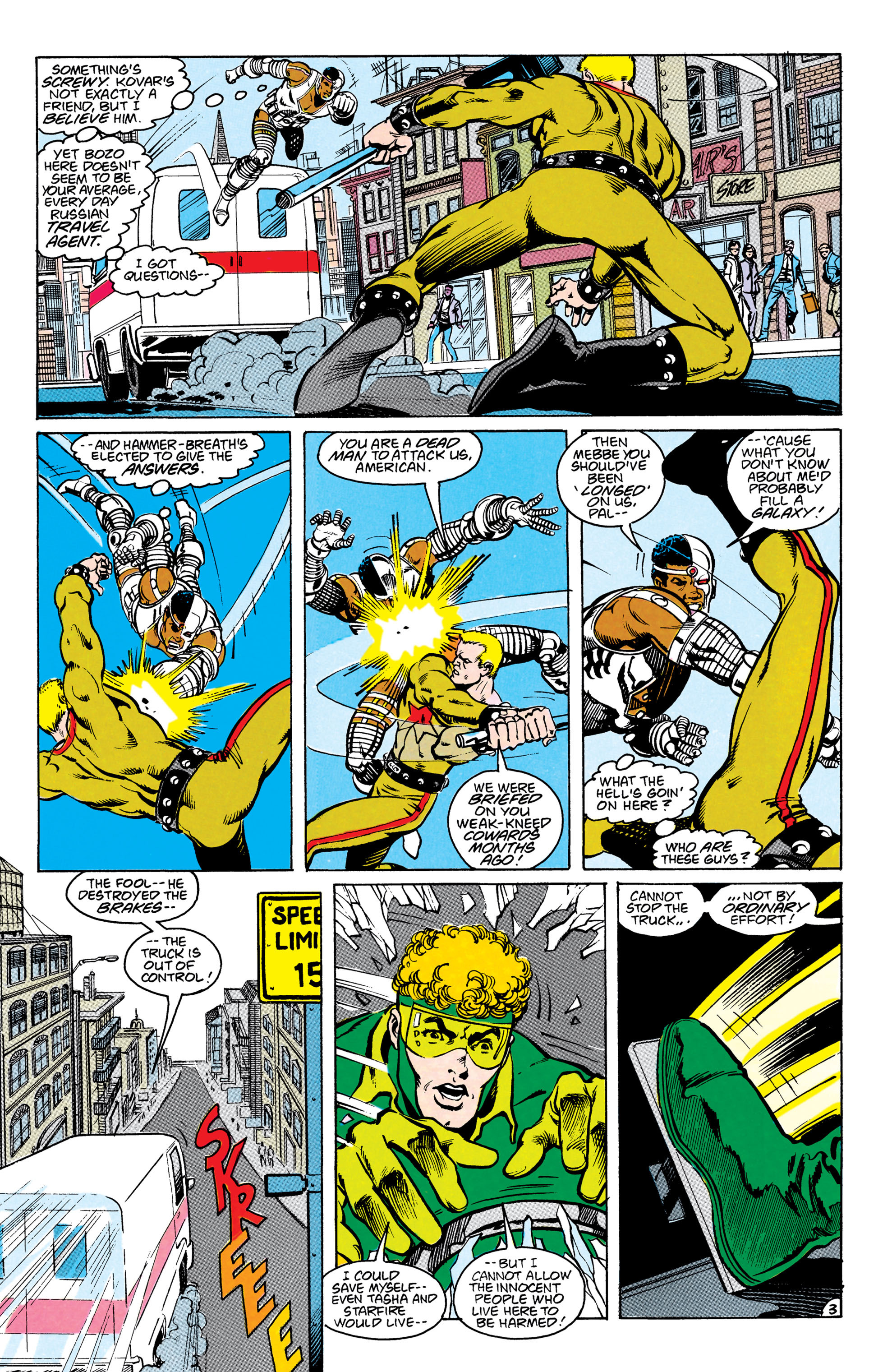 Read online The New Teen Titans (1984) comic -  Issue #49 - 4