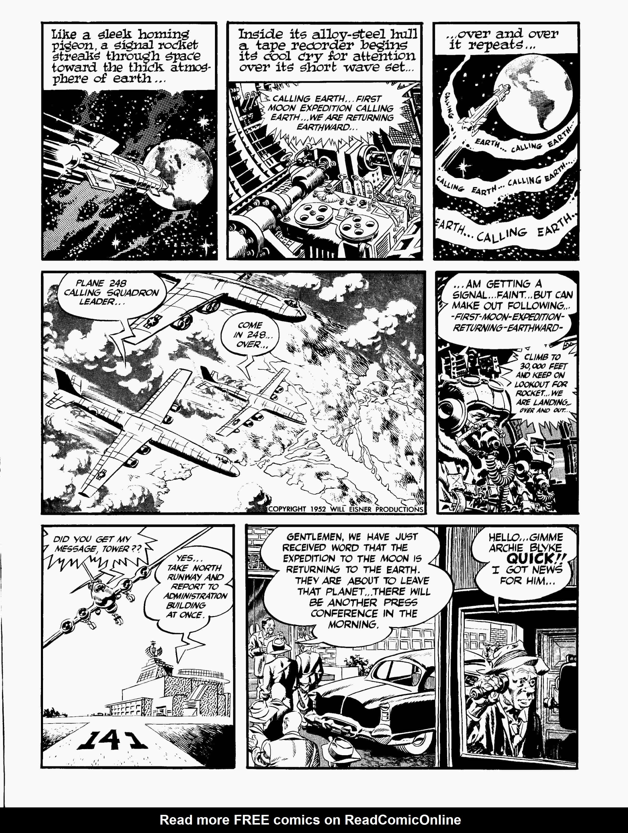 Read online Outer Space Spirit: 1952 comic -  Issue # TPB - 61