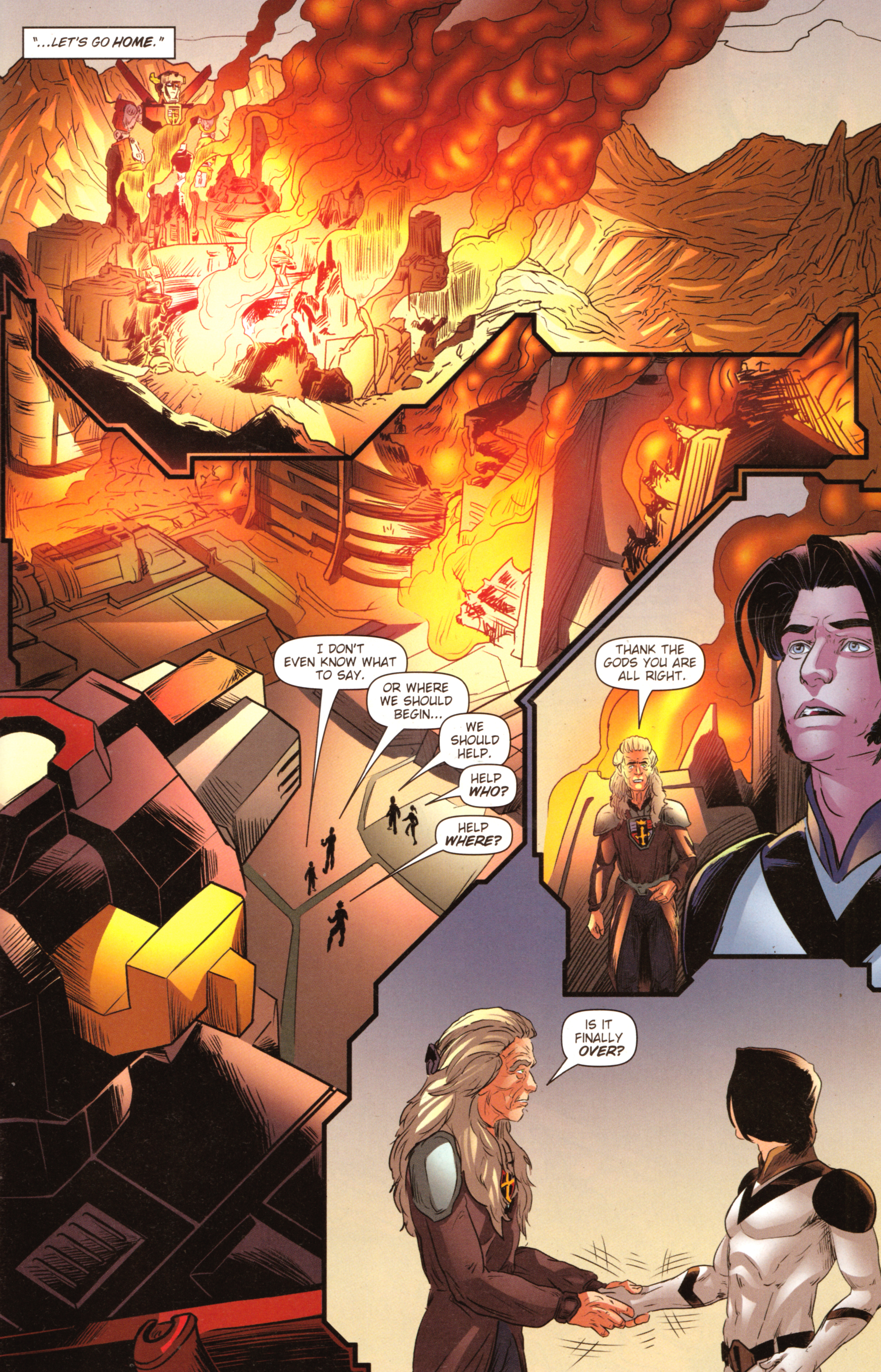 Read online Voltron: From the Ashes comic -  Issue #6 - 23
