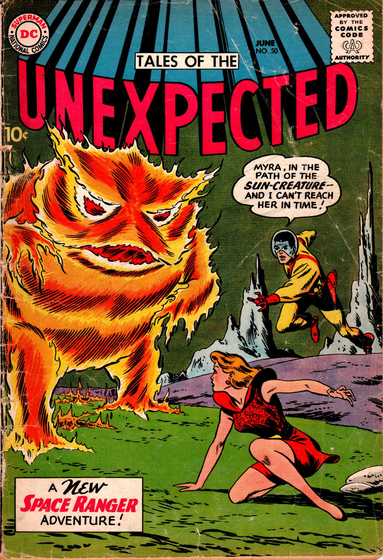 Read online Tales of the Unexpected comic -  Issue #50 - 1