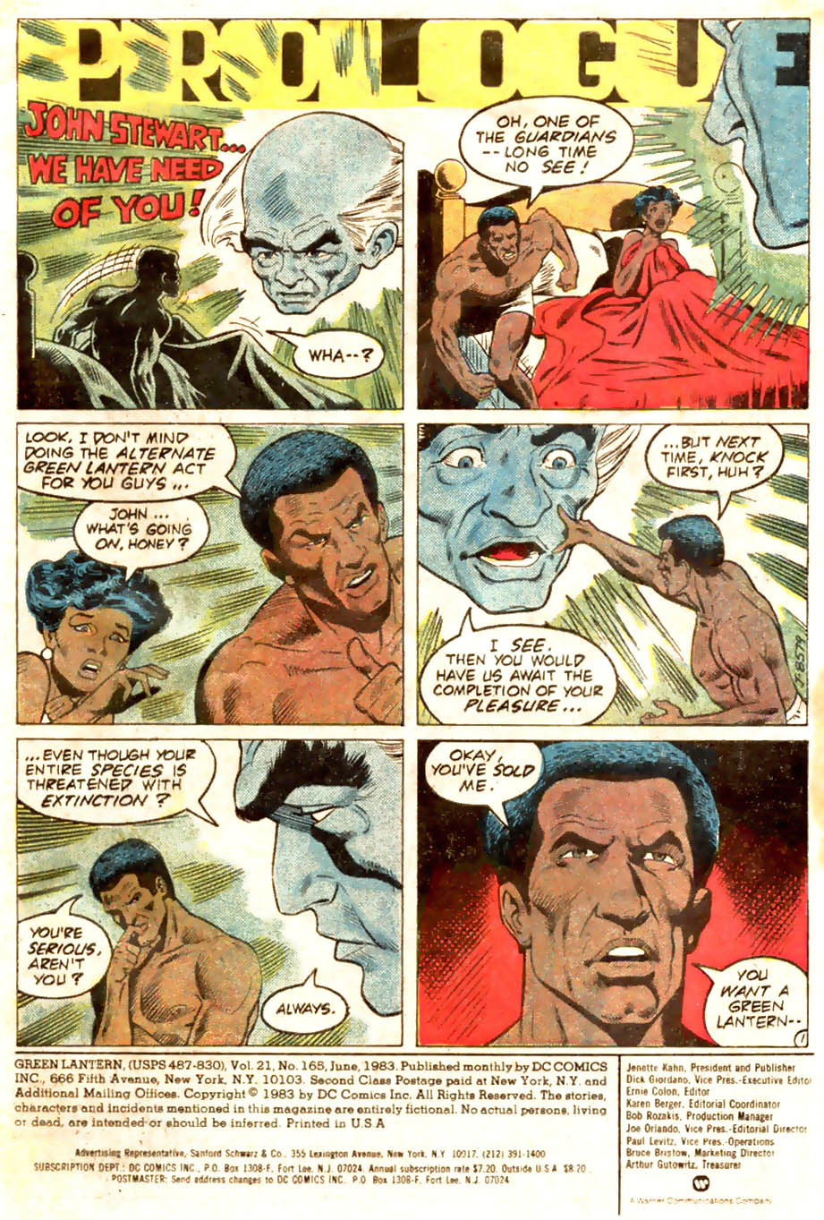 Green Lantern (1960) Issue #165 #168 - English 2