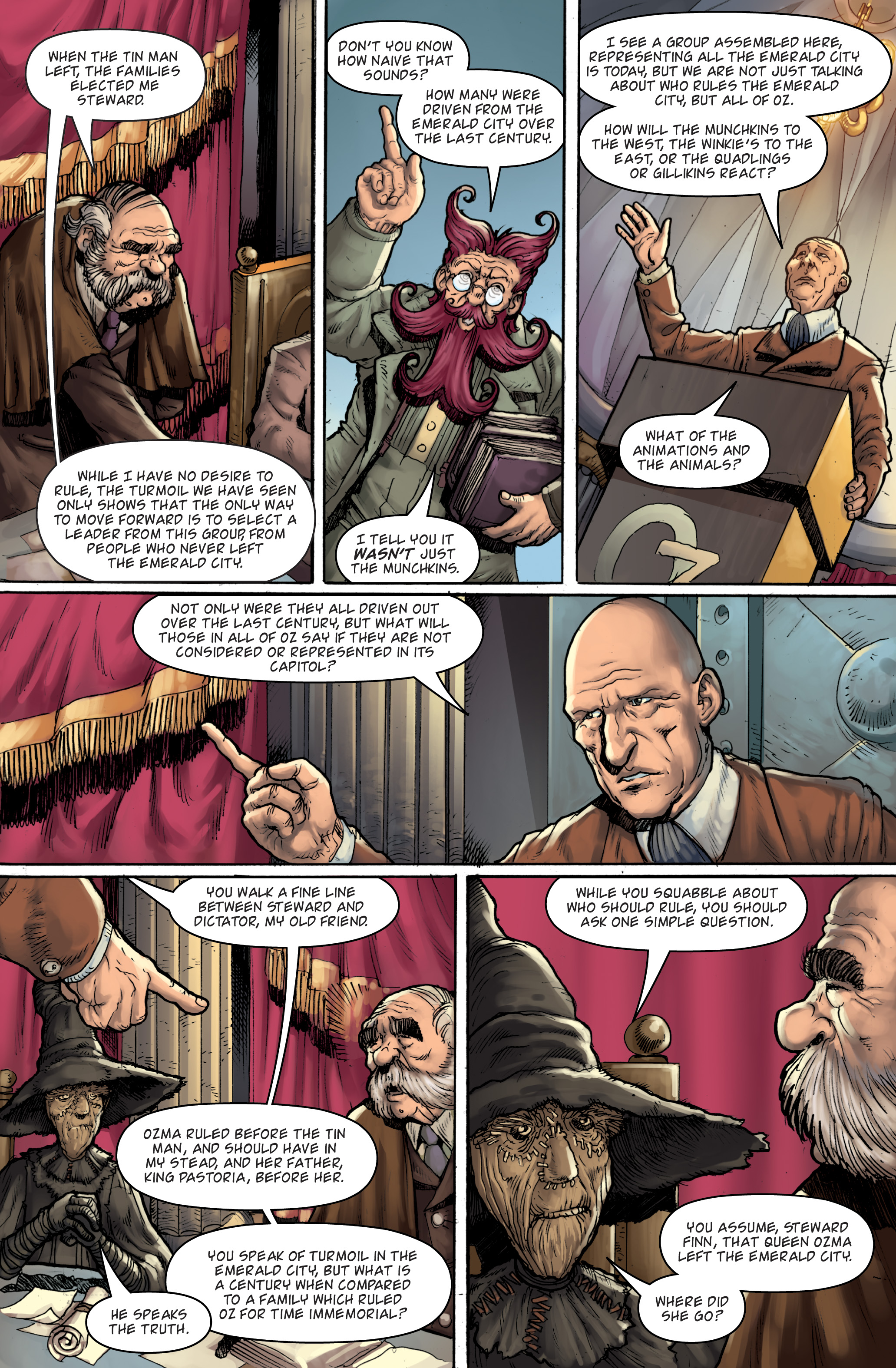 Read online The Steam Engines of Oz: The Geared Leviathan comic -  Issue #2 - 10