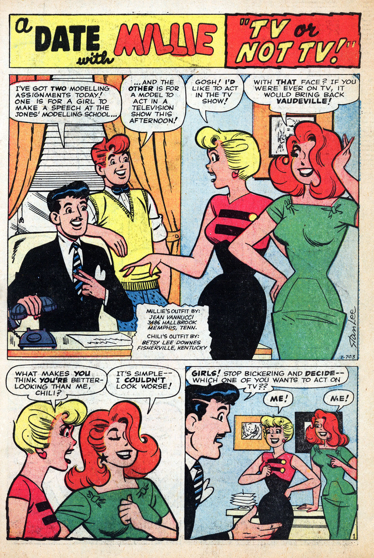Read online A Date with Millie (1959) comic -  Issue #4 - 3