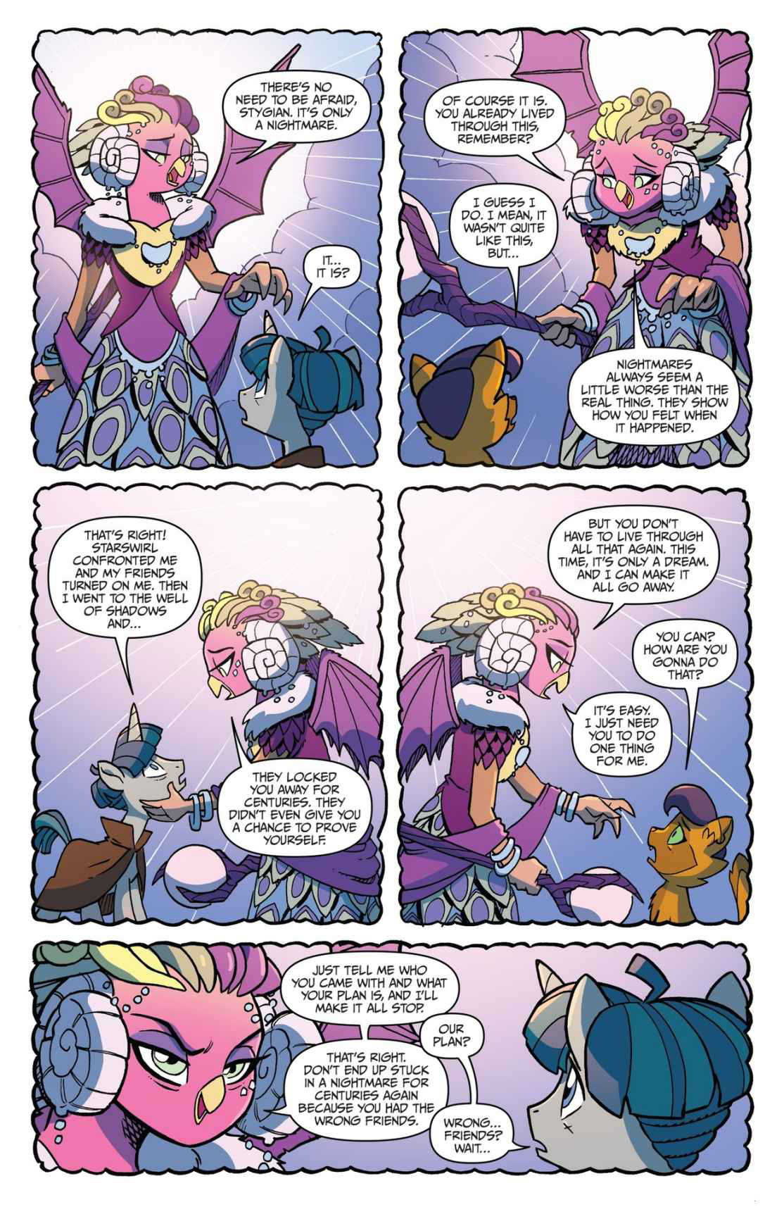 Read online My Little Pony: Nightmare Knights comic -  Issue #4 - 6