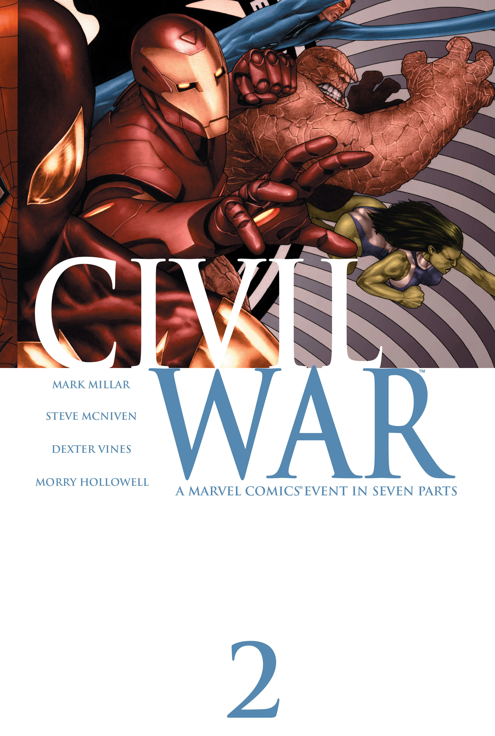 Read online Civil War (2006) comic -  Issue #2 - 1