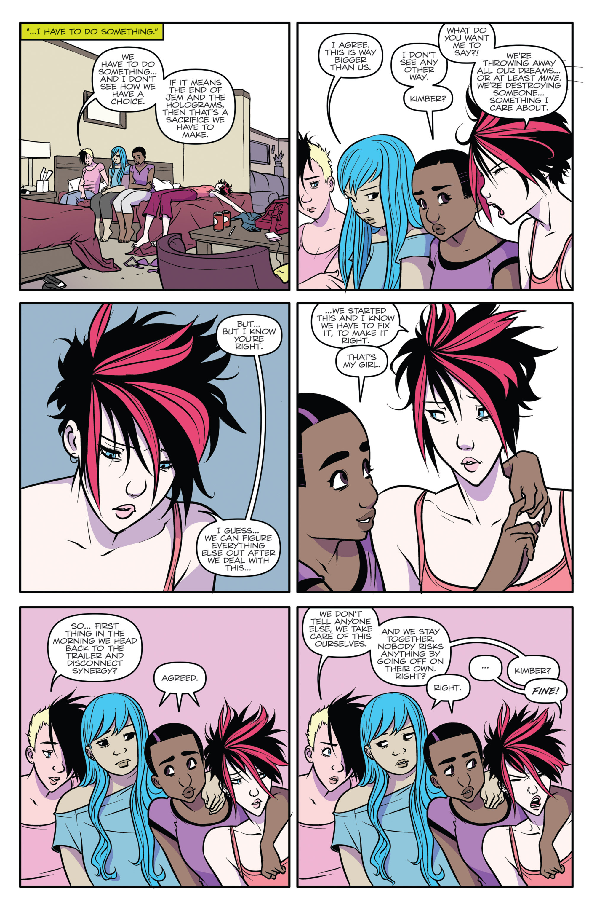 Read online Jem and The Holograms comic -  Issue #14 - 12