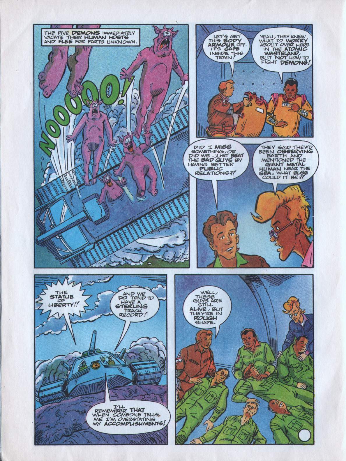 Read online The Real Ghostbusters comic -  Issue #182 - 2