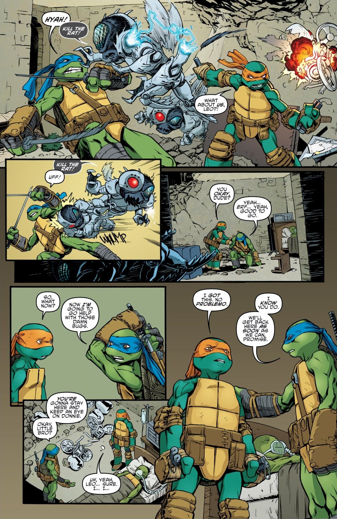 Read online Teenage Mutant Ninja Turtles: The IDW Collection comic -  Issue # TPB 6 (Part 2) - 96