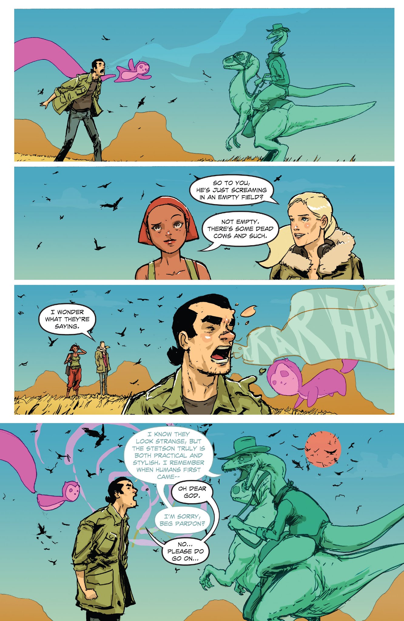 Read online Drumhellar comic -  Issue #5 - 8