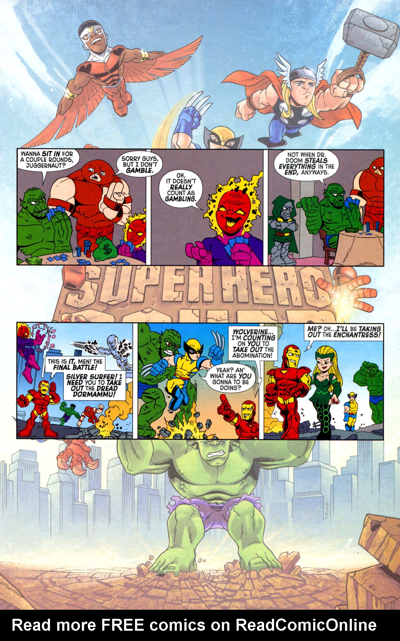 Read online Marvel Super Hero Squad comic -  Issue #1 - 20