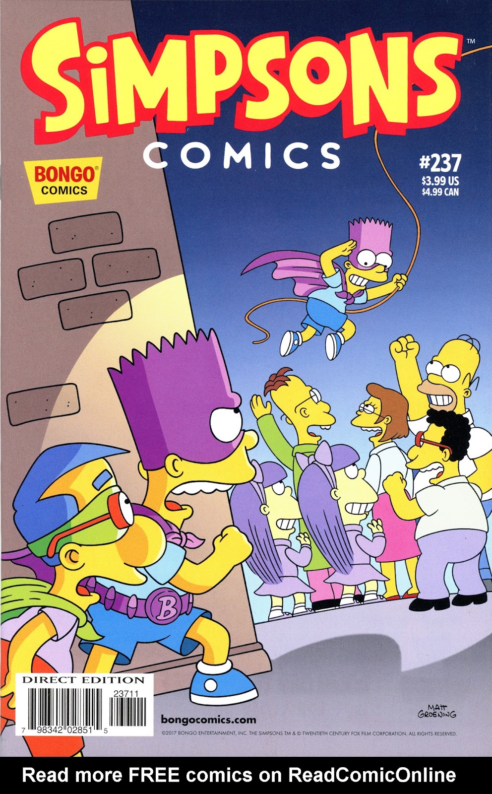 Simpsons Comics issue 237 - Page 1