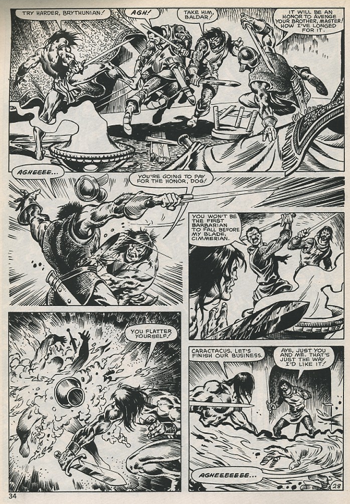 Read online The Savage Sword Of Conan comic -  Issue #130 - 34