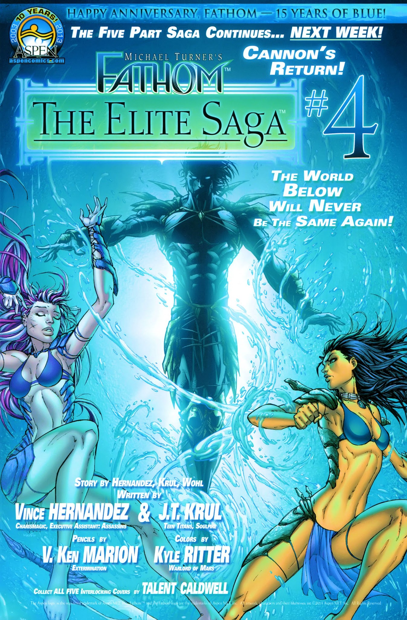 Read online Michael Turner's Fathom: The Elite Saga comic -  Issue #3 - 23