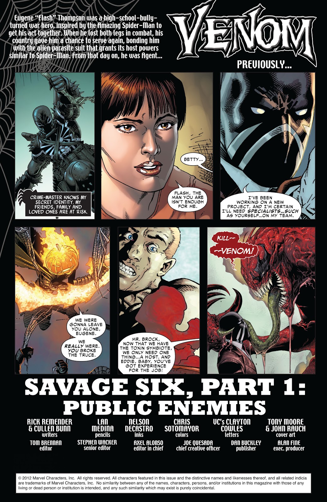 Venom (2011) issue 18 - Page 2