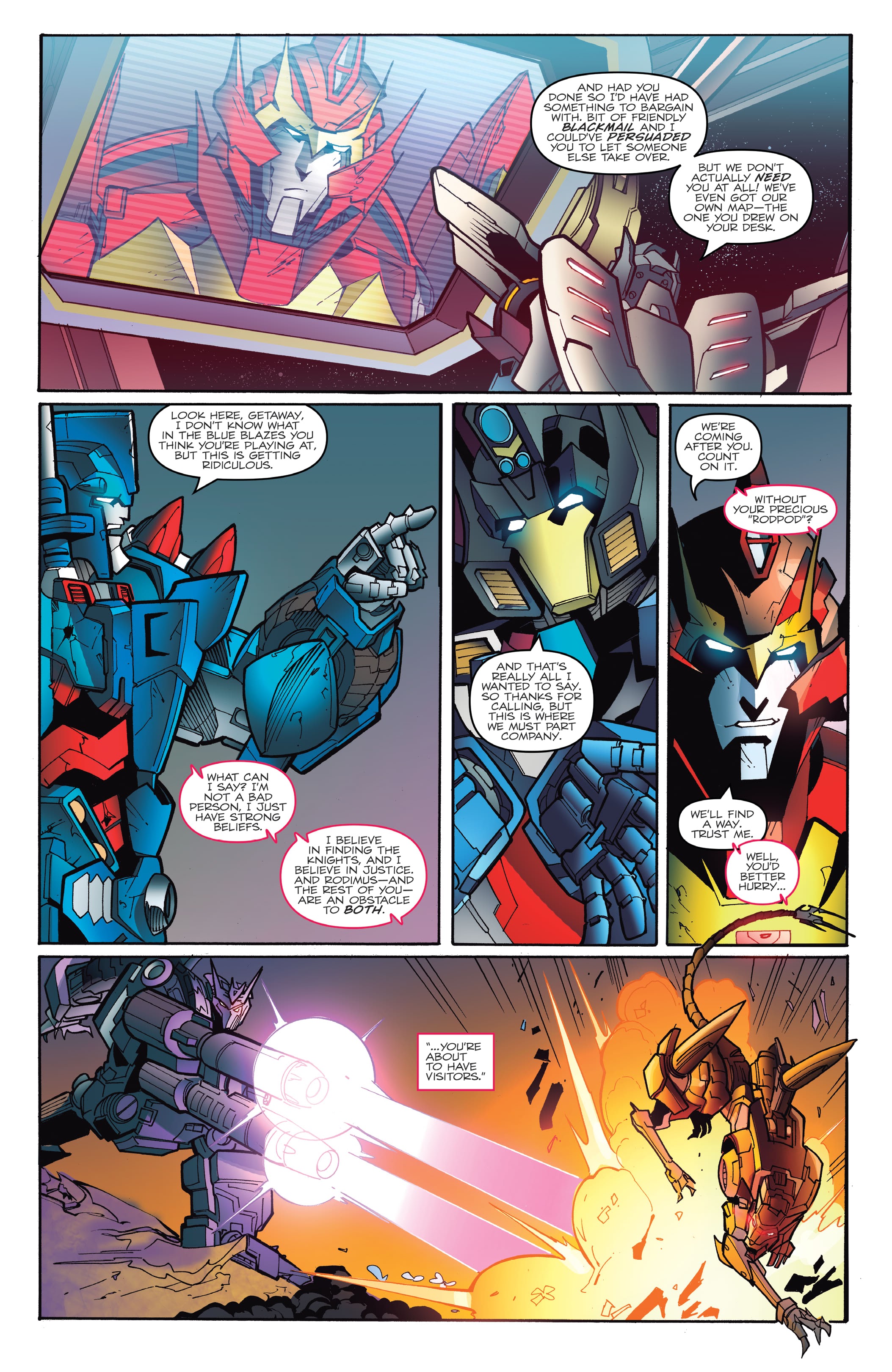 Read online Transformers: The IDW Collection Phase Two comic -  Issue # TPB 11 (Part 3) - 21