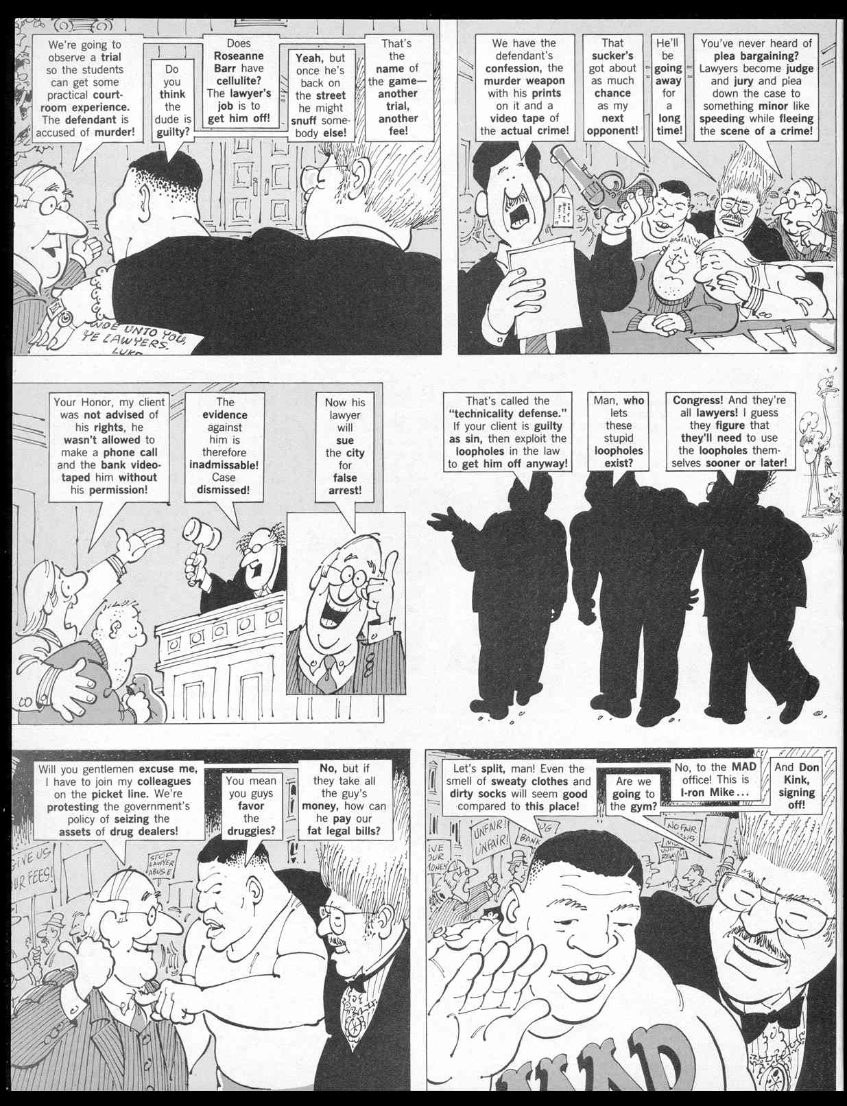 Read online MAD comic -  Issue #297 - 40