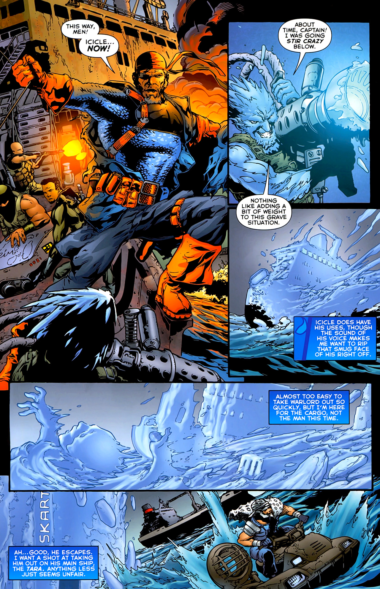 Read online Flashpoint: Deathstroke and the Curse of the Ravager comic -  Issue #1 - 12