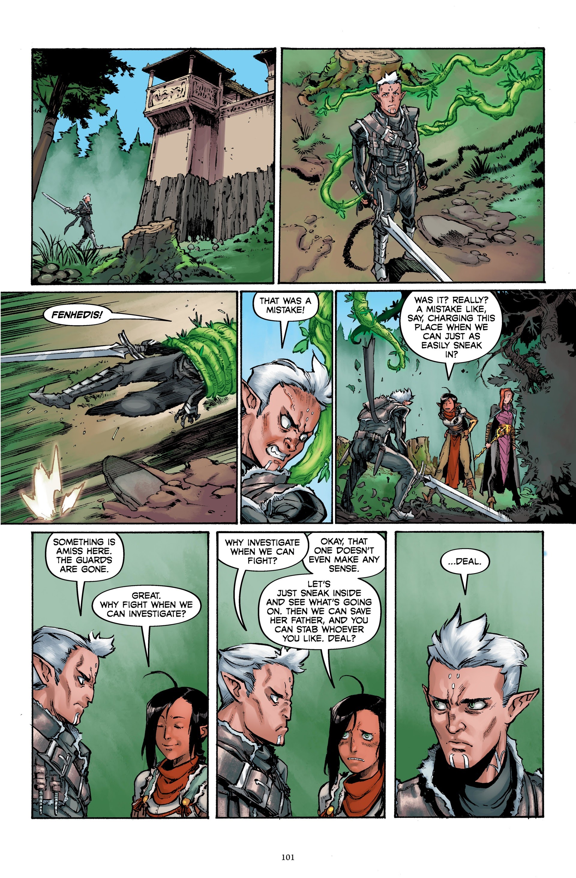 Read online Dragon Age: Wraiths of Tevinter comic -  Issue # TPB (Part 2) - 1