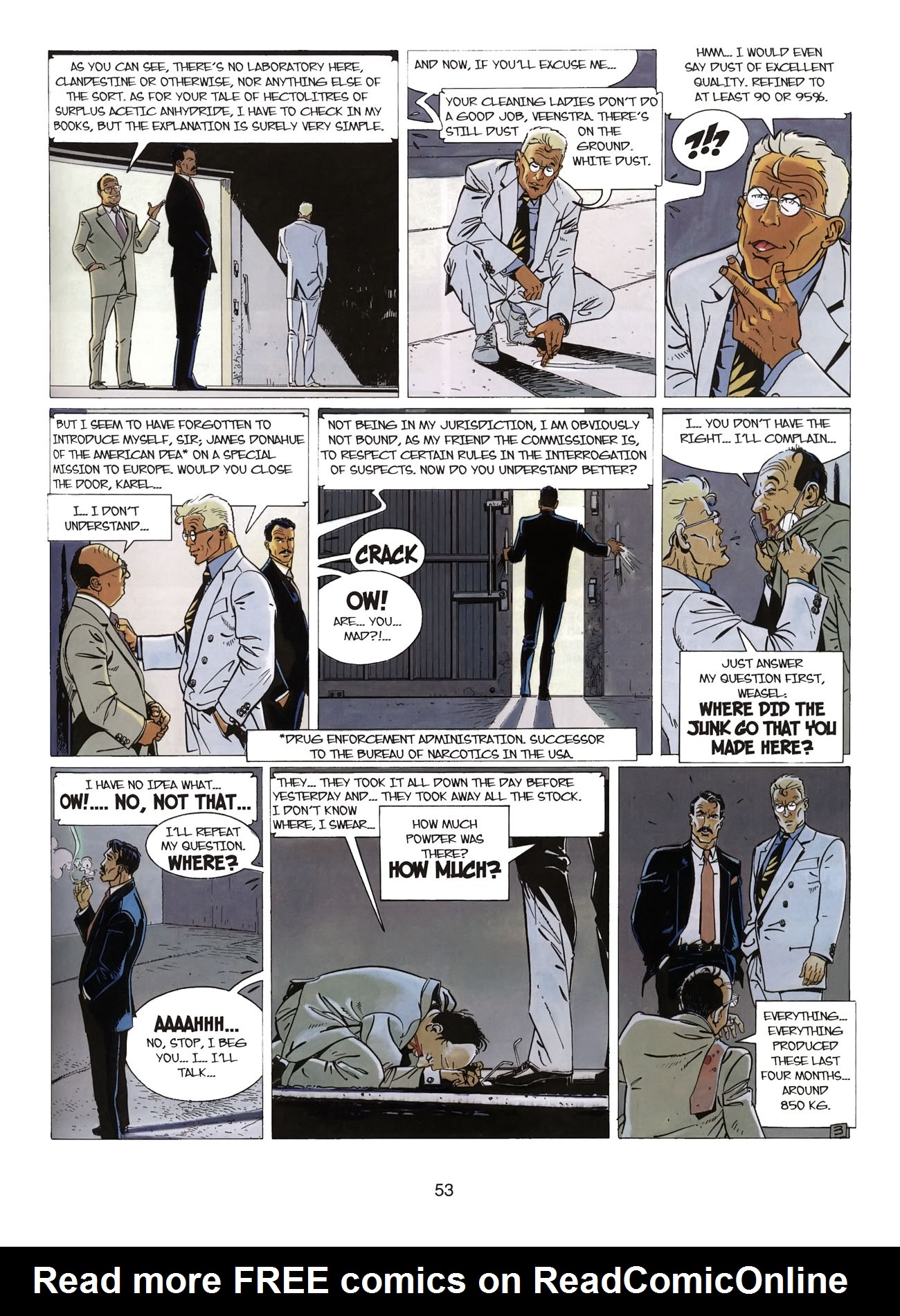 Read online Largo Winch comic -  Issue # TPB 3 - 54