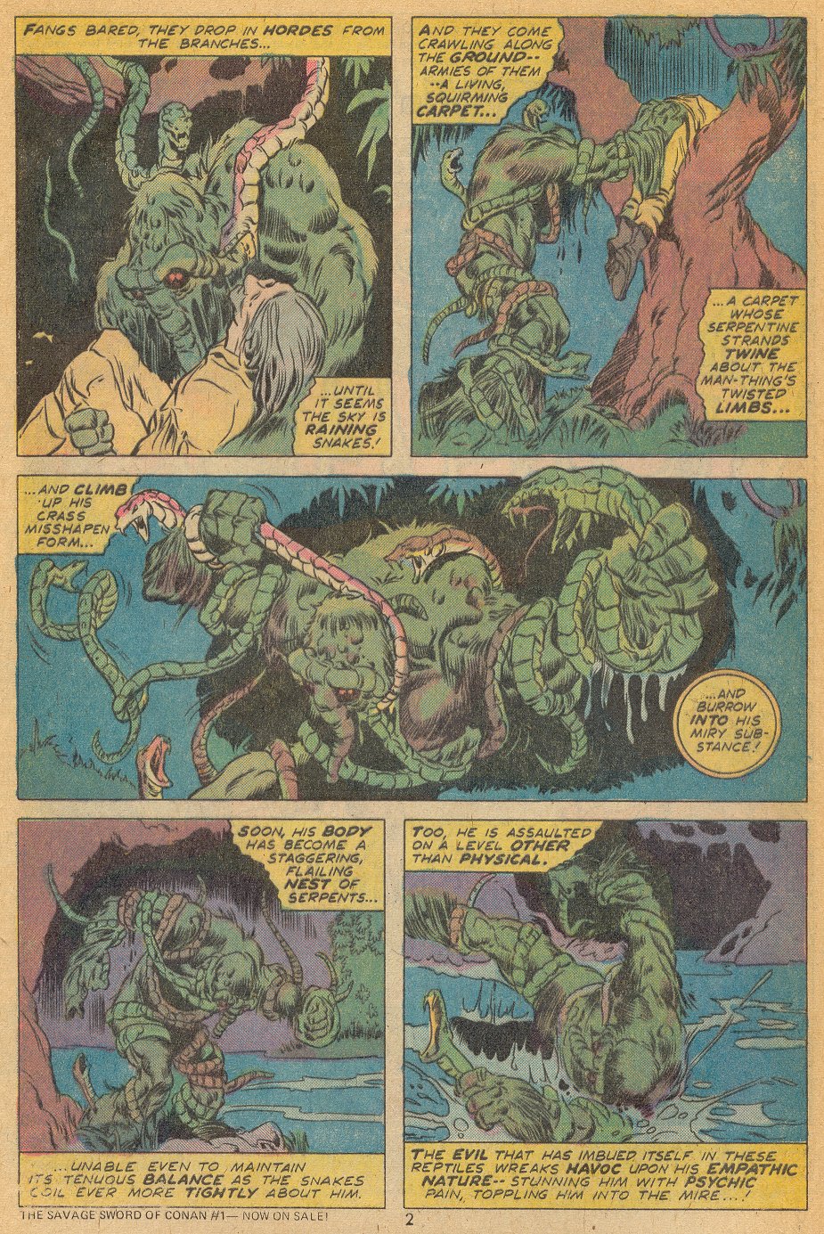 Read online Man-Thing (1974) comic -  Issue #10 - 3