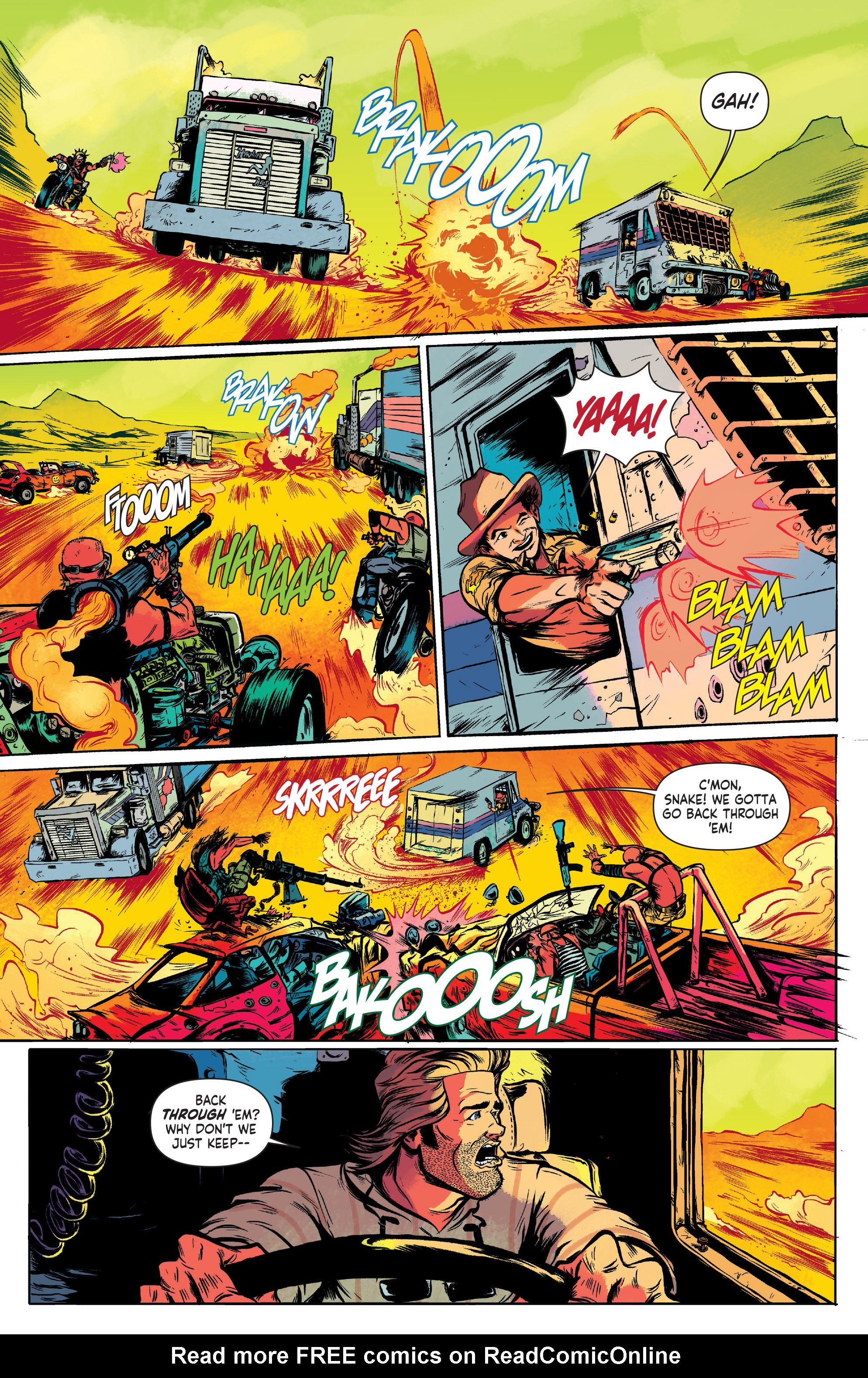 Read online Big Trouble in Little China/Escape From New York comic -  Issue #1 - 8