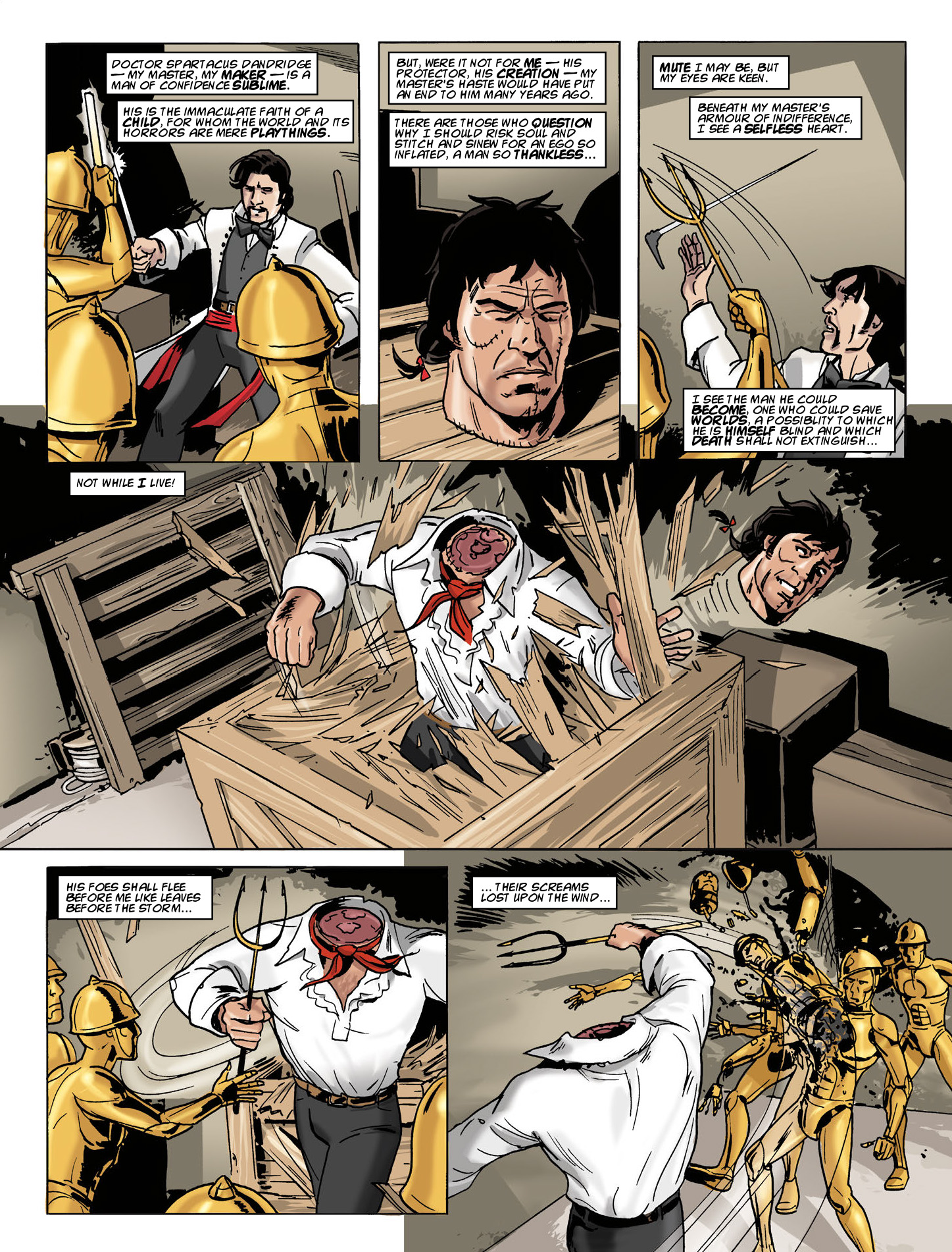 Read online Dandridge: Return of the Chap comic -  Issue # TPB - 88