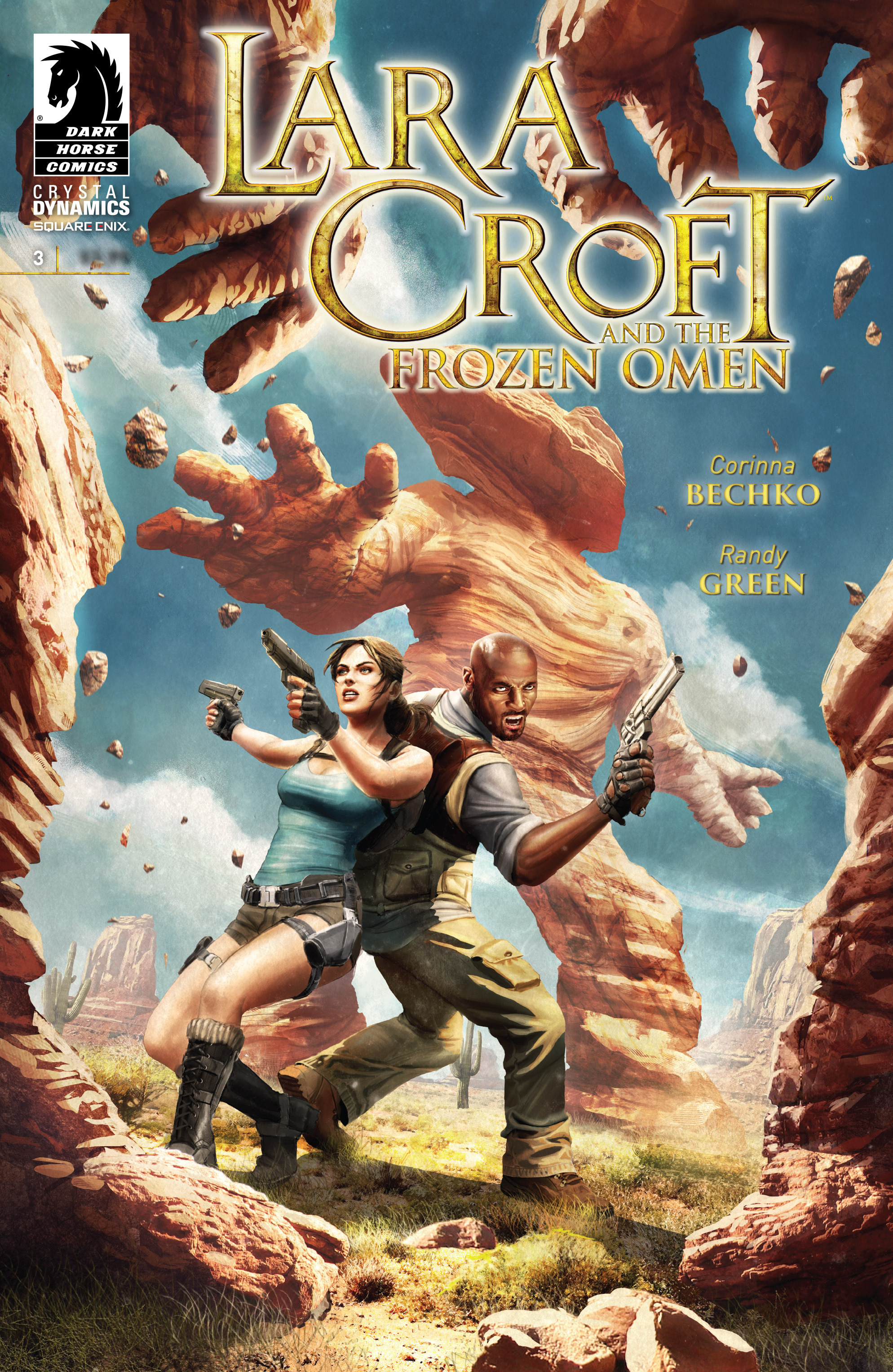 Read online Lara Croft and the Frozen Omen comic -  Issue #3 - 1