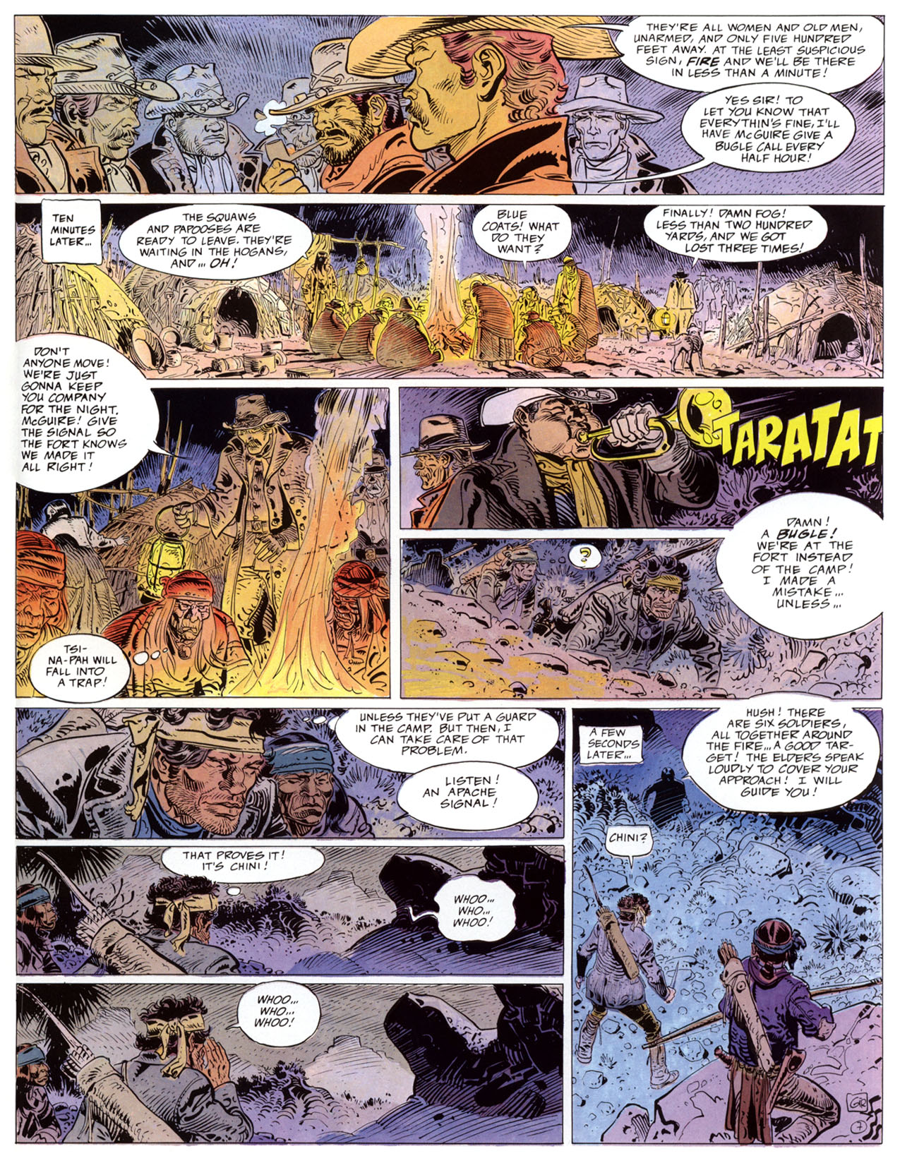 Read online Epic Graphic Novel: Blueberry comic -  Issue #4 - 59