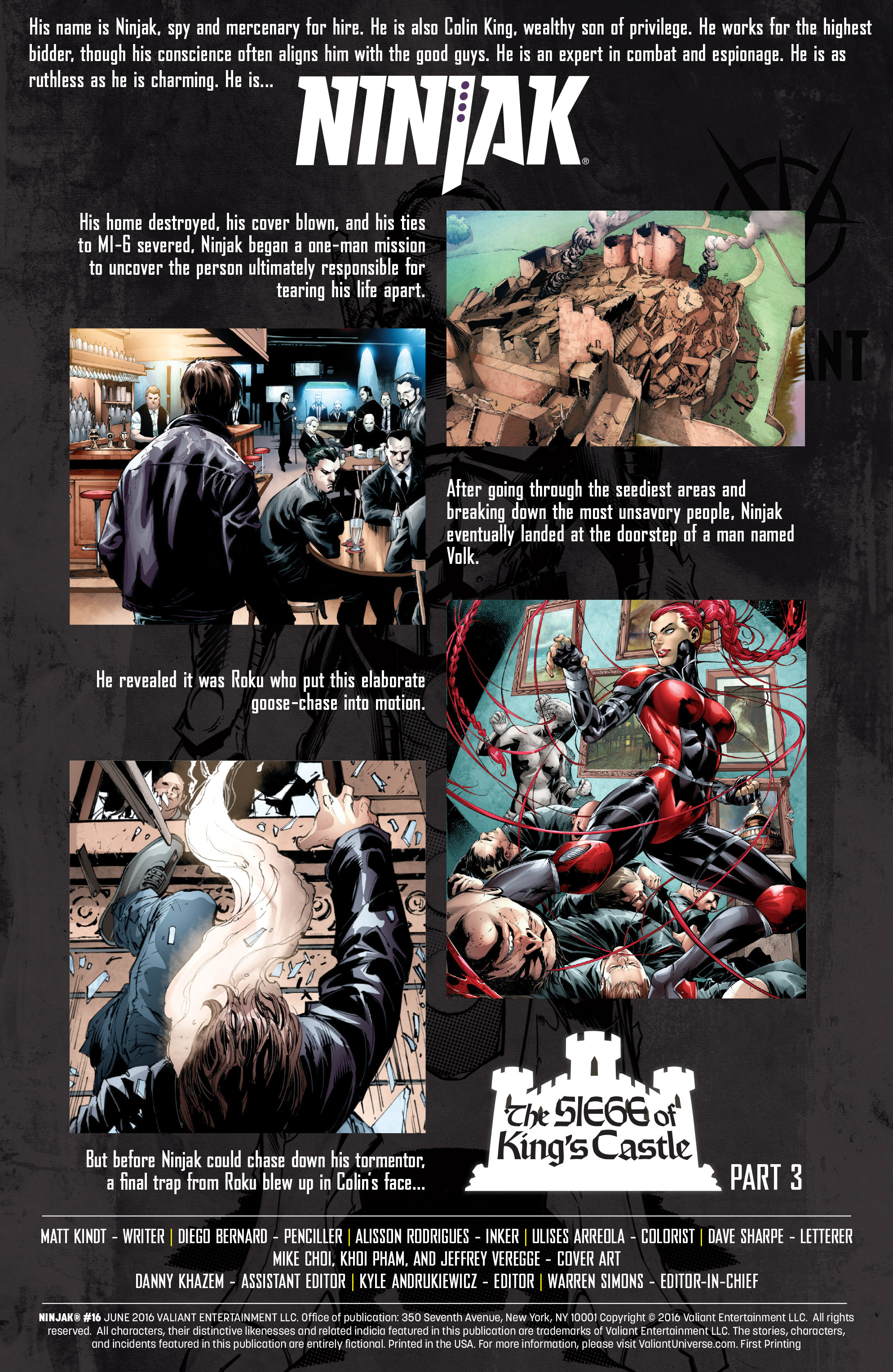 Read online Ninjak (2015) comic -  Issue #16 - 2