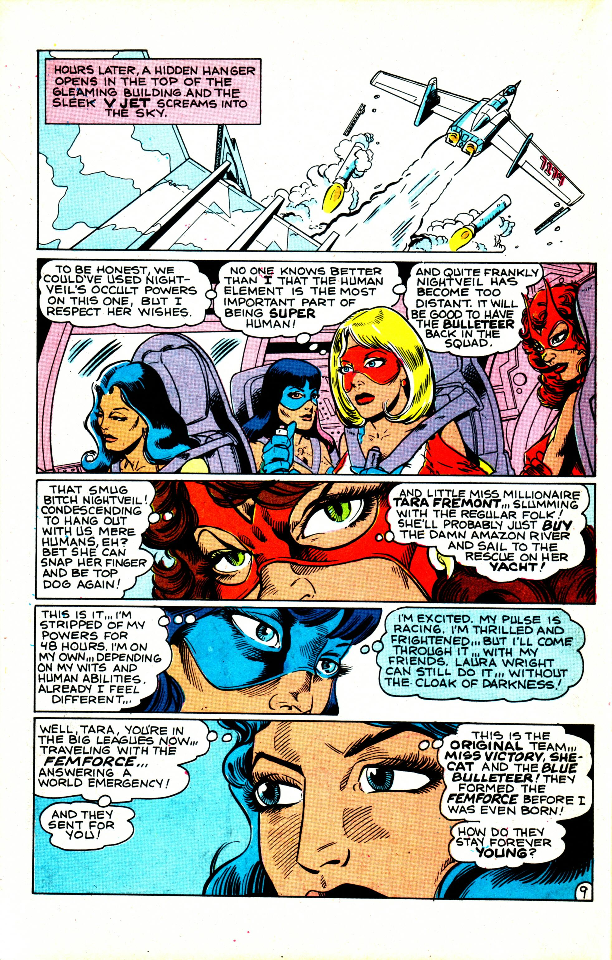 Read online Femforce comic -  Issue #1 - 12