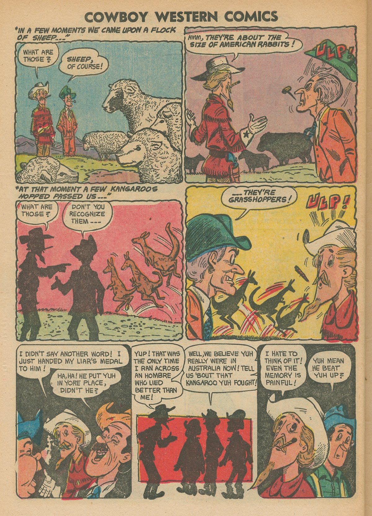 Read online Cowboy Western Comics (1954) comic -  Issue #48 - 32