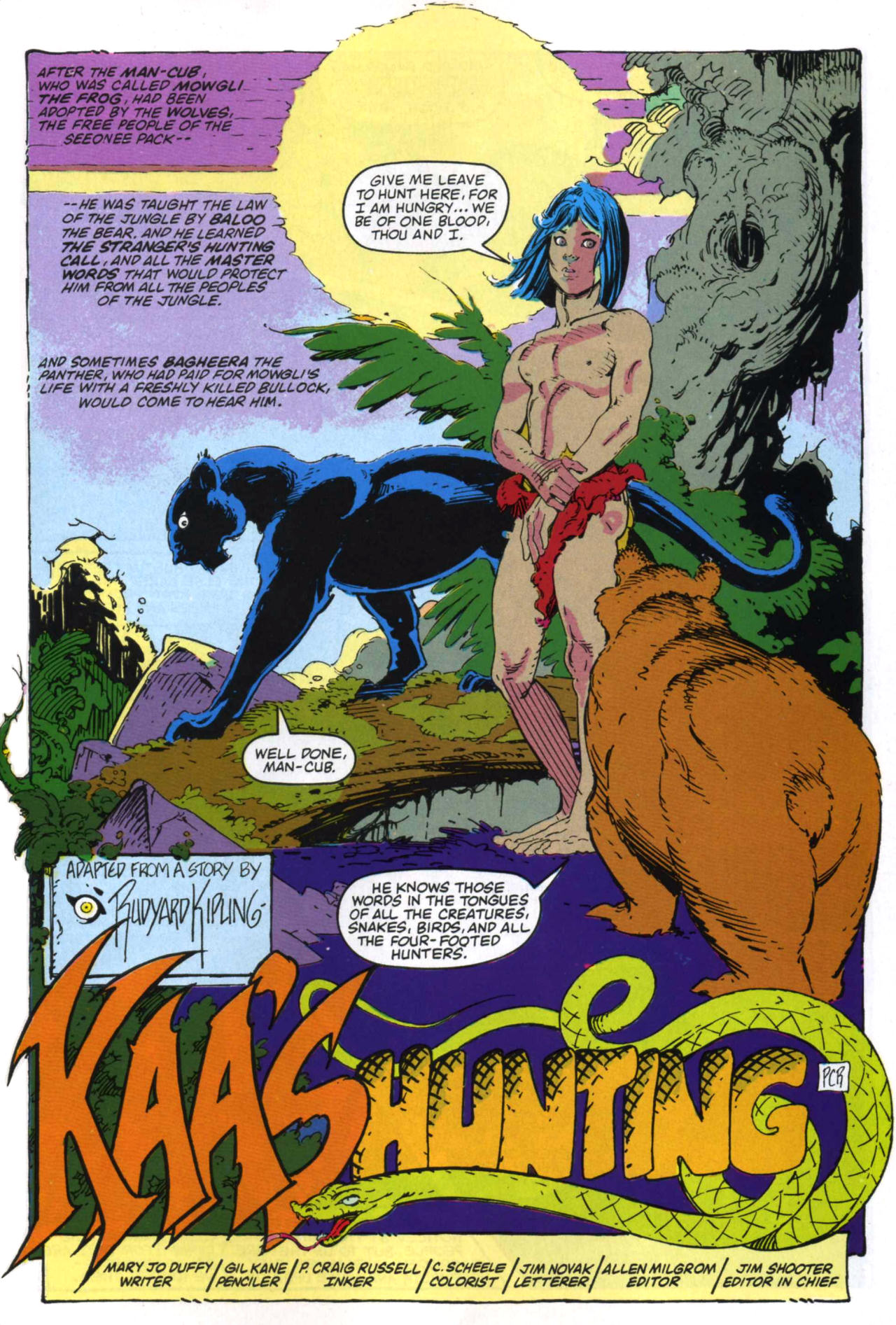 Read online Marvel Illustrated Jungle Book comic -  Issue # Full - 36