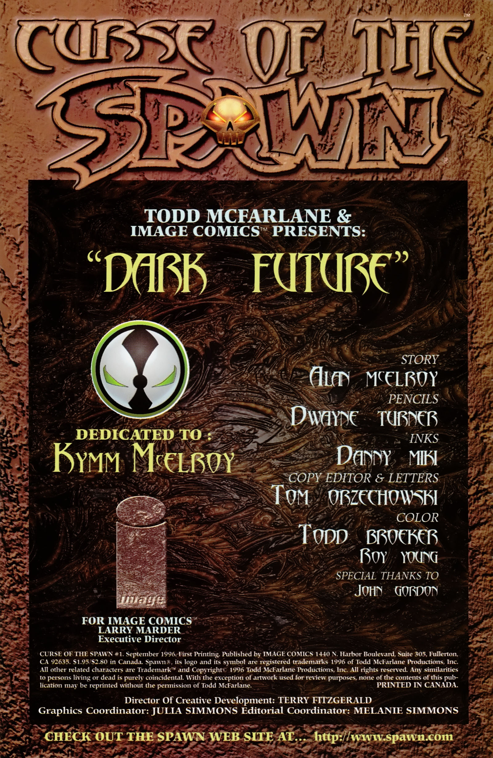 Read online Curse of the Spawn comic -  Issue #1 - 2