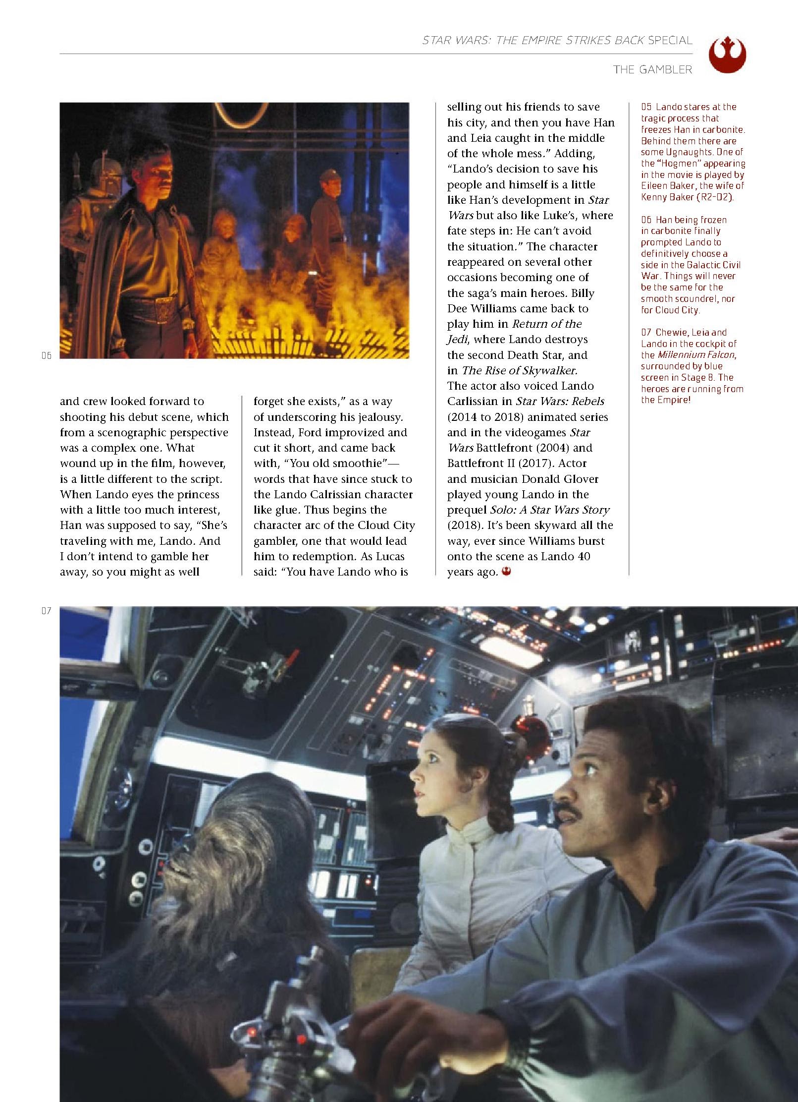 Read online Star Wars: The Empire Strikes Back: 40th Anniversary Special Book comic -  Issue # TPB - 111