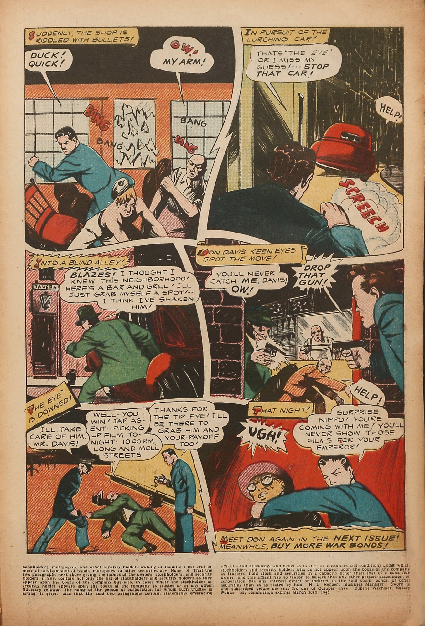 Read online Startling Comics comic -  Issue #32 - 39