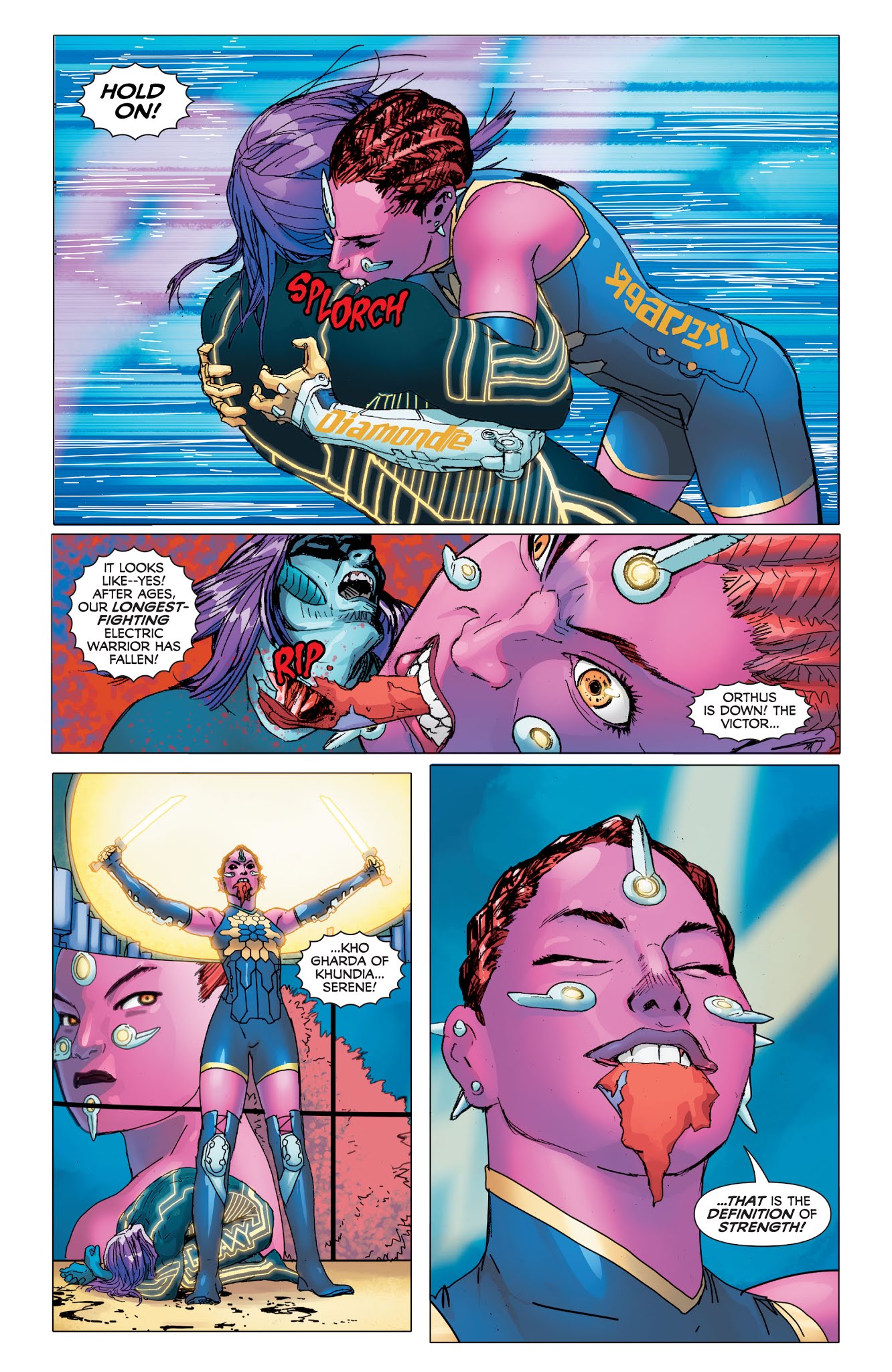 Read online Electric Warriors comic -  Issue #3 - 9